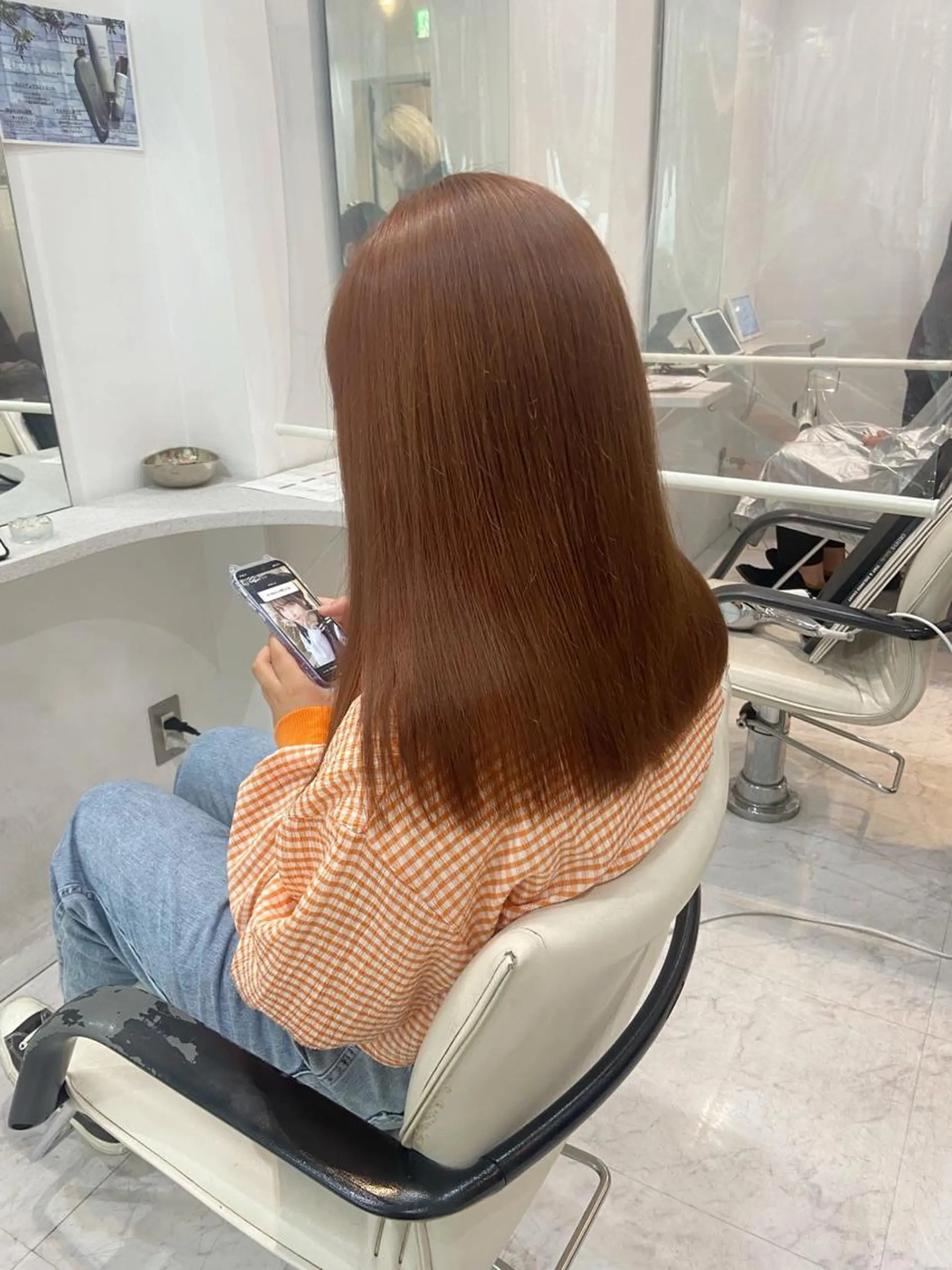 カラー ブリーチ ブラウンカラー 透明感カラー／メンズ 特化kazumaのヘアスタイル