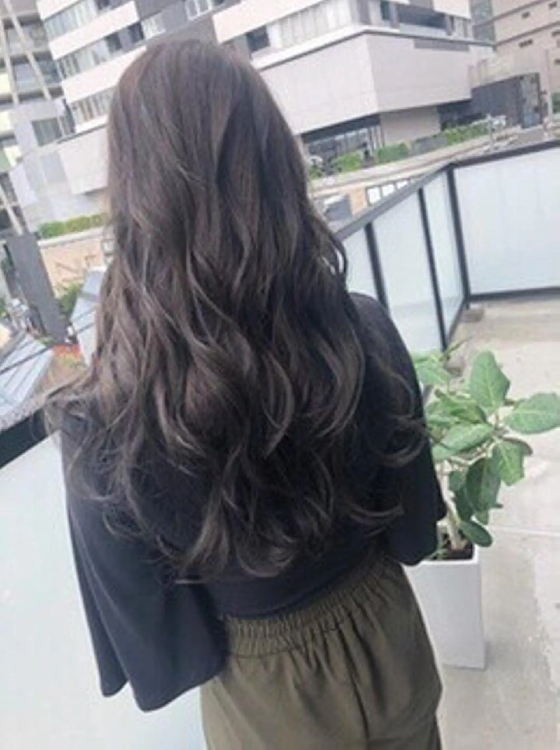 ロング カラー カット ヘアカラー トリートメント 櫛部洸貴/ 髪質改善カラーのヘアスタイル