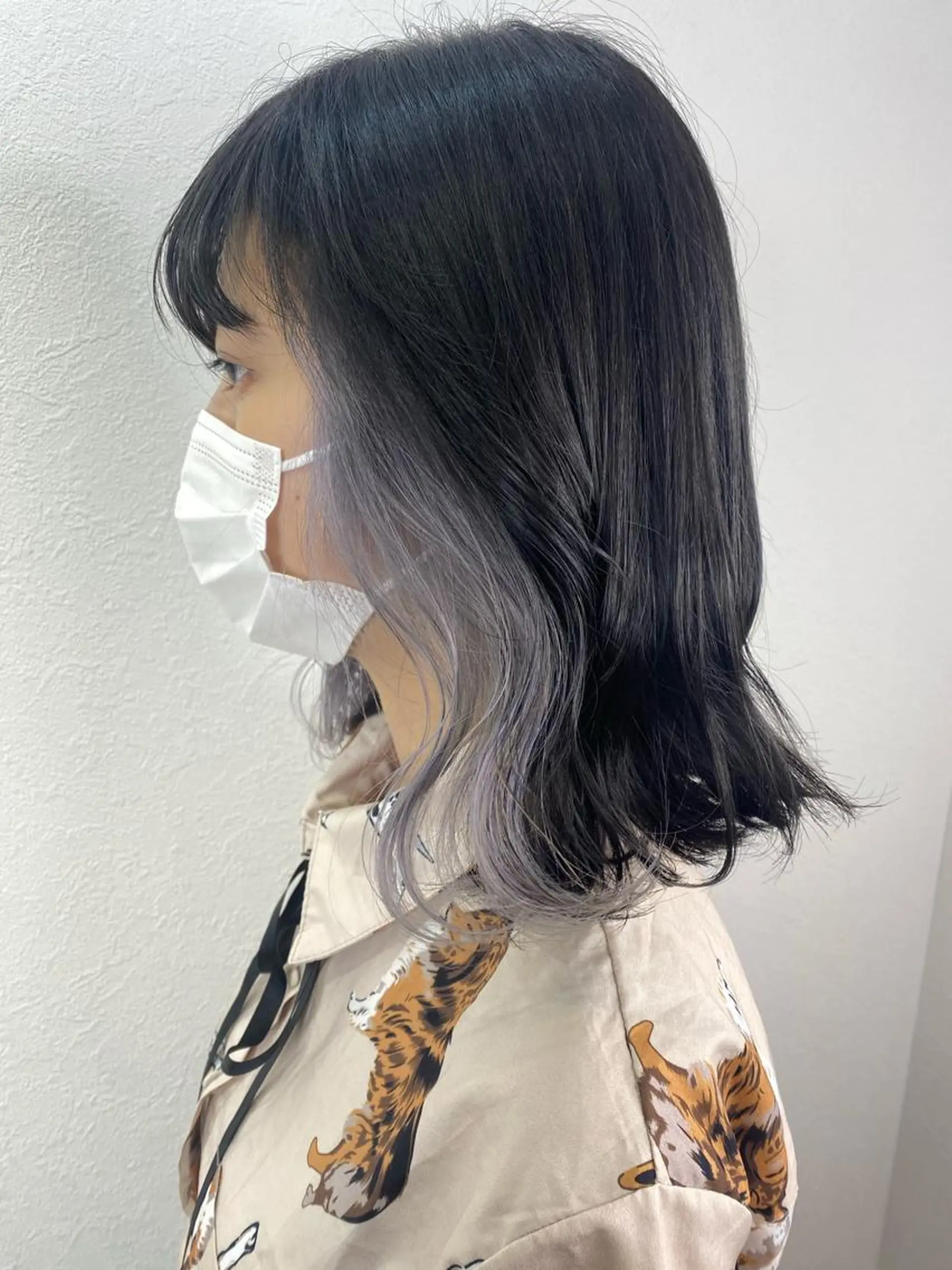 ミディアム カラー ウルフ🐺/ボブ ハイトーン🌈/増田のヘアスタイル