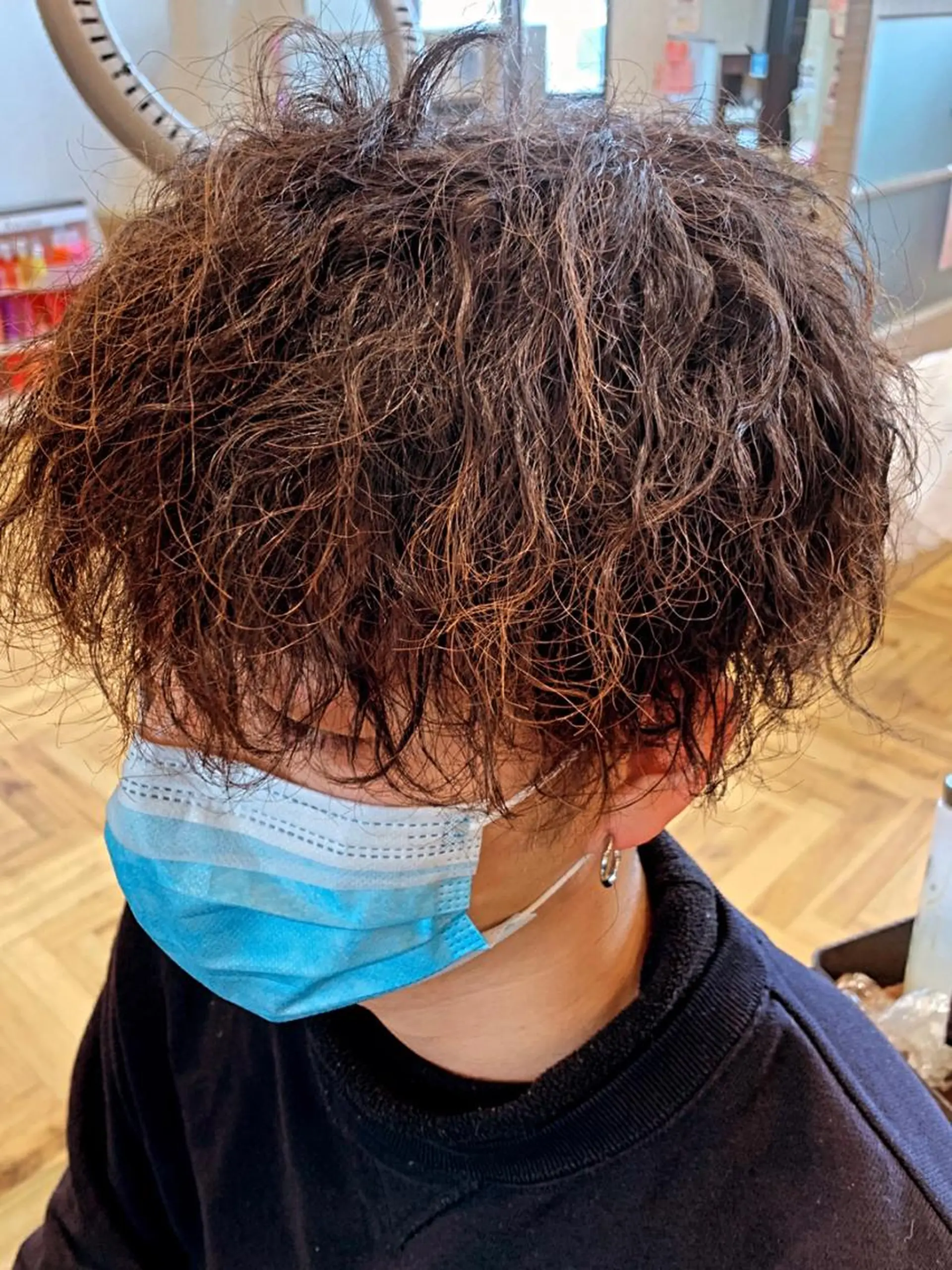 パーマ メンズ カット パーマ RAY+beauty 安藤優樹のヘアスタイル