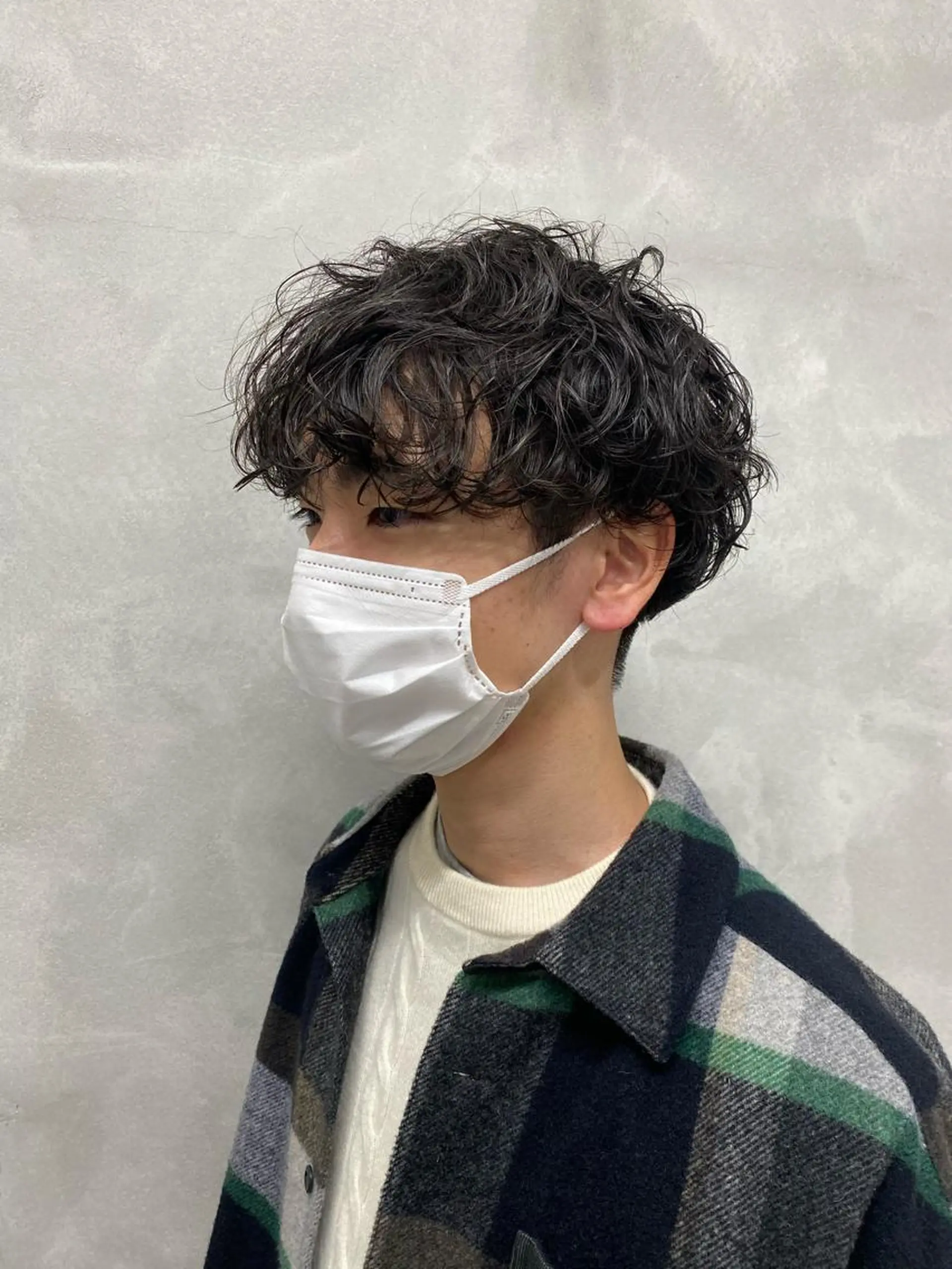 ショート カット パーマ 村山 豪歩のヘアスタイル