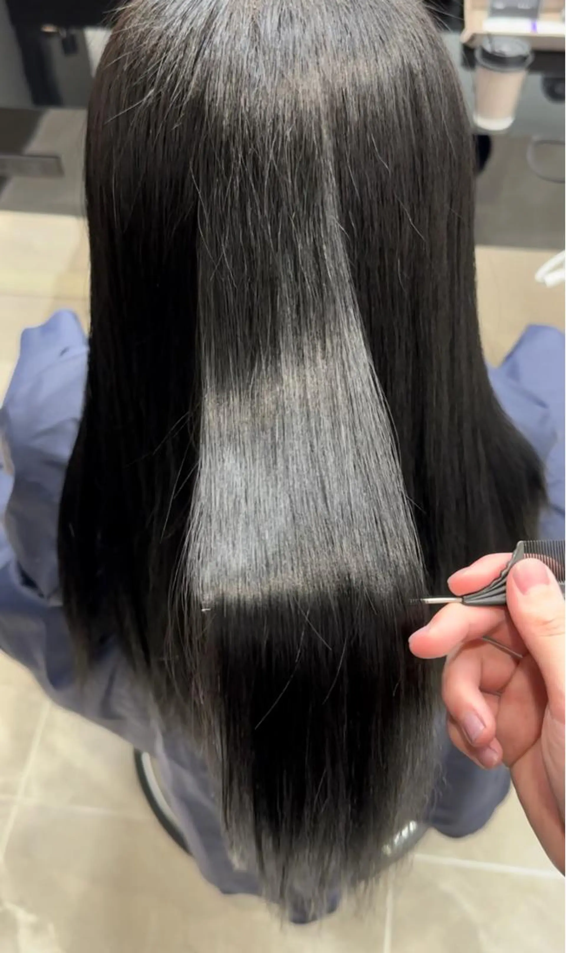 ロング カラー REN .のヘアスタイル