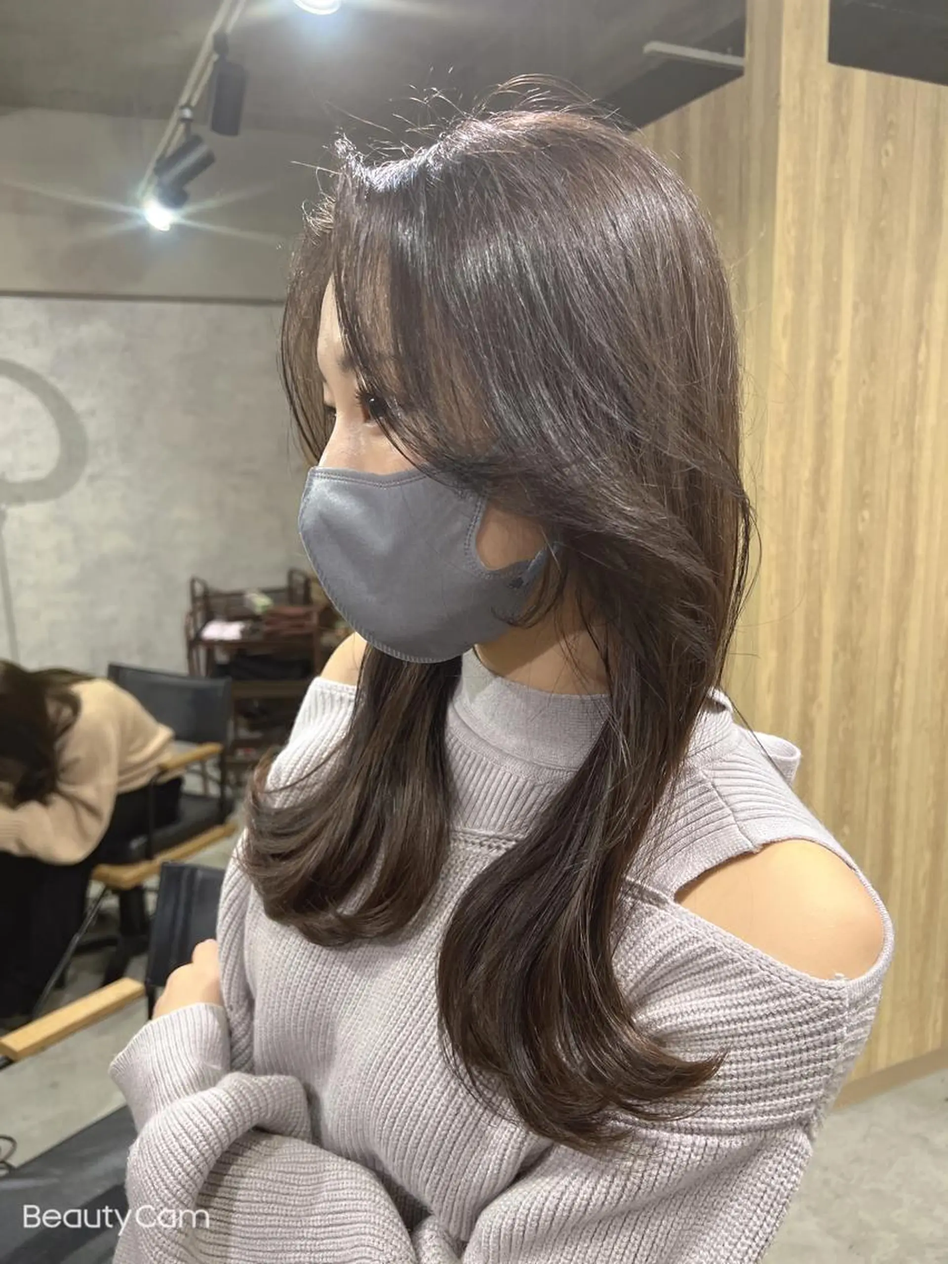 ロング カラー パーマ ヘアアレンジ メンズ キッズ ネイル マツエク・マツパ アイブロウ ボブ くびれヘア 髪質改善 似合わせカット トリートメント foi. 　(フォワ)所属・🇰🇷韓×中くびれ ヘア森田和貴のヘアスタイル