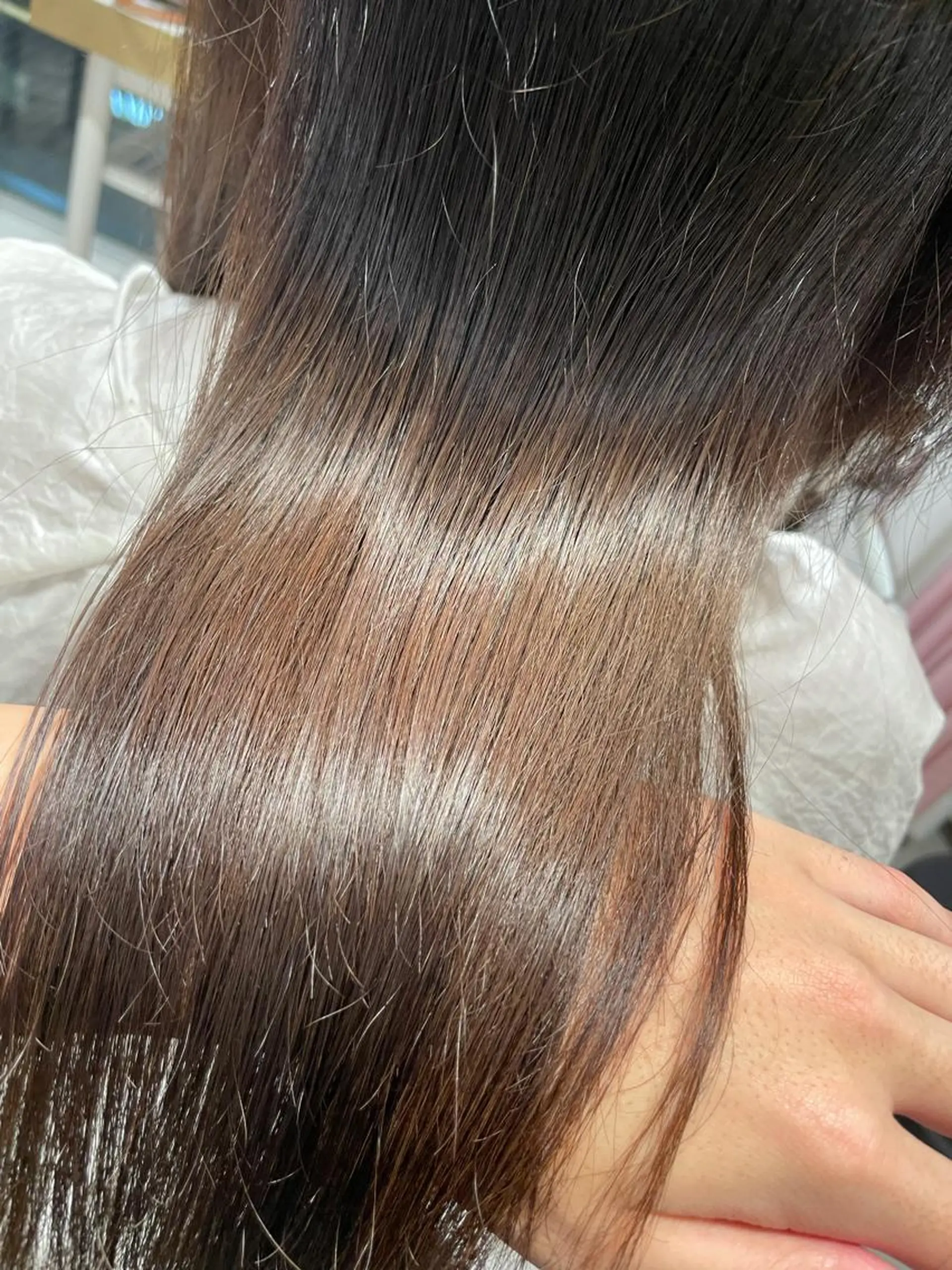 カラー くびれショート/パー マ/🐬永井瑠栞🐬のヘアスタイル