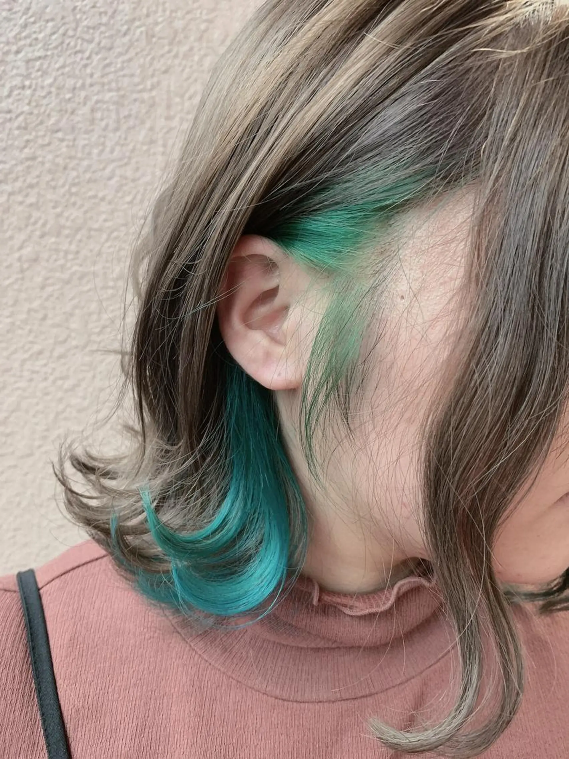 ミディアム カラー パーマ アッシュ ベージュカラー 透明感カラー グレージュ ピンクカラー ヘアカラー トリートメント 🫧代表/新宿駅近/ 限定価格🫧田辺貴裕のヘアスタイル