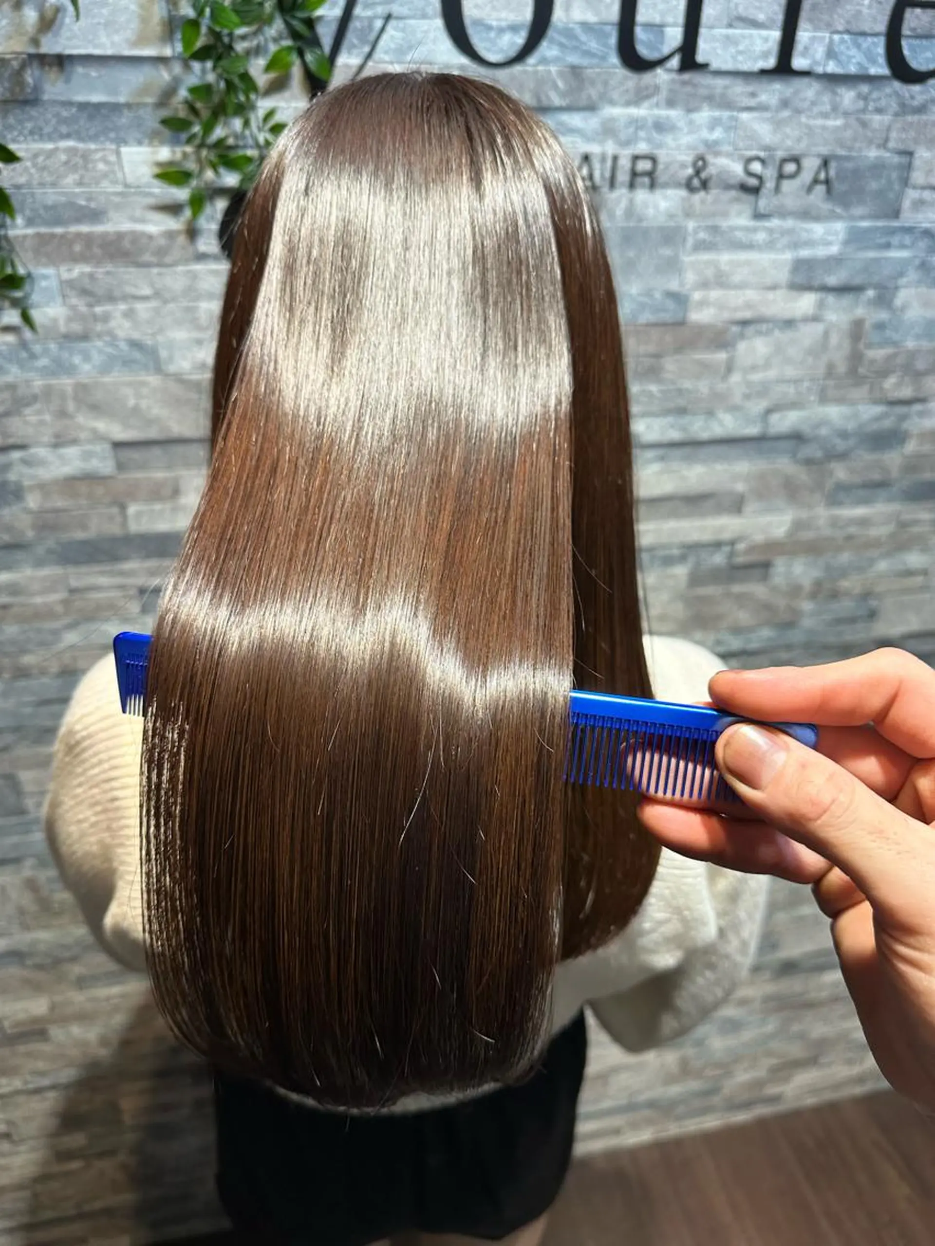 ロング カラー カット ヘアカラー トリートメント ヘッドスパ youres hair 東口店所属・🌸ULTOWA🌸 髪質改善/縮毛/店長のヘアスタイル