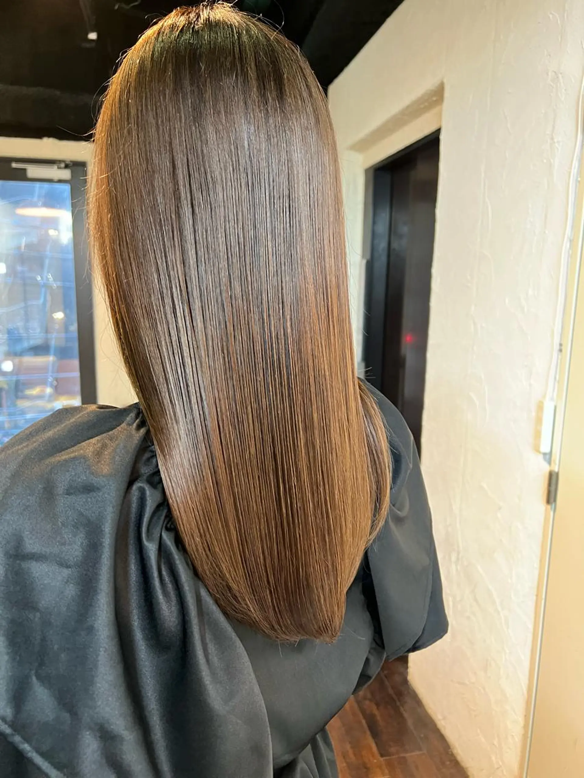 ロング カラー カット ヘアカラー トリートメント ✨韓国/外国人風✨ 江原巧のヘアスタイル