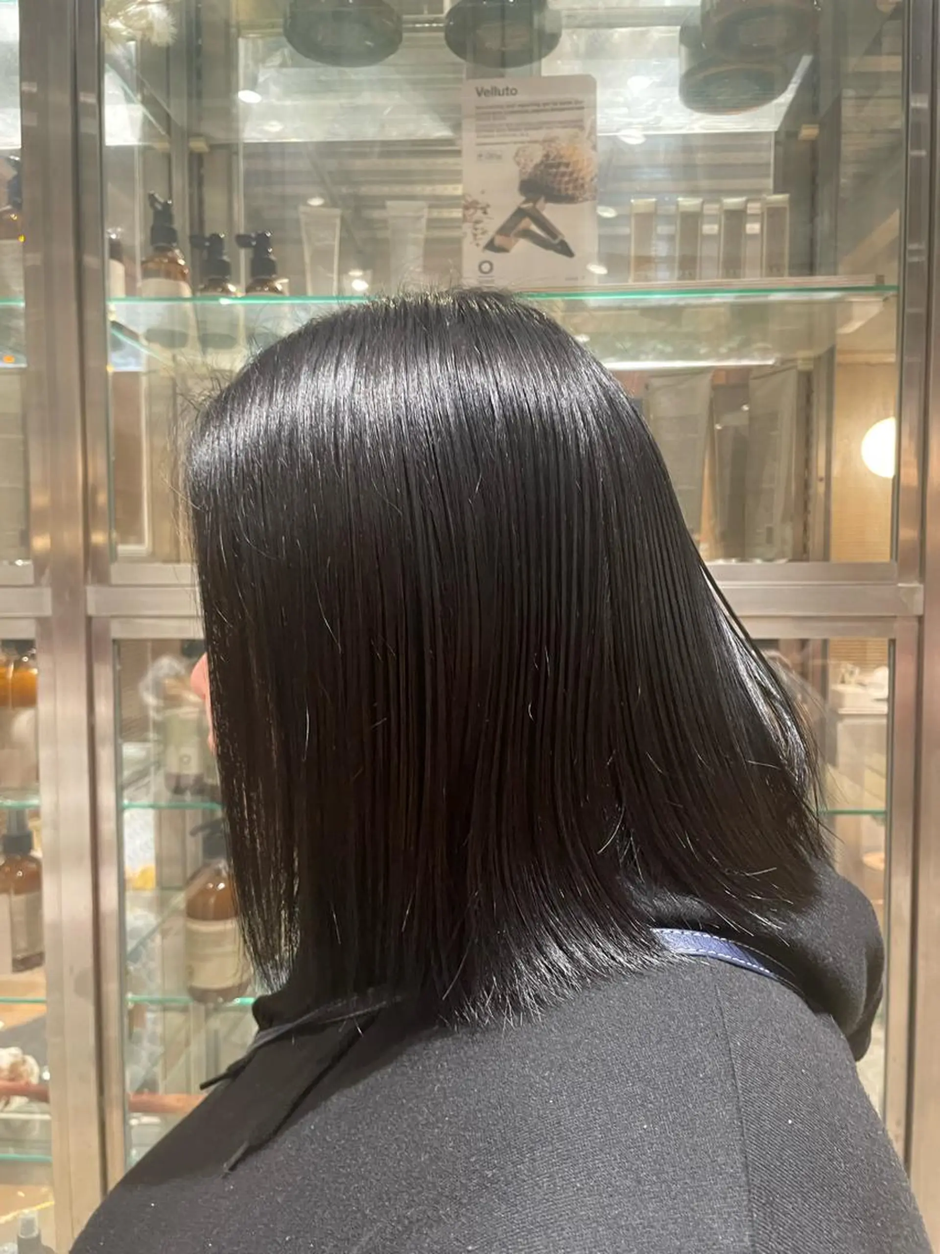 ミディアム 山﨑 心優のヘアスタイル
