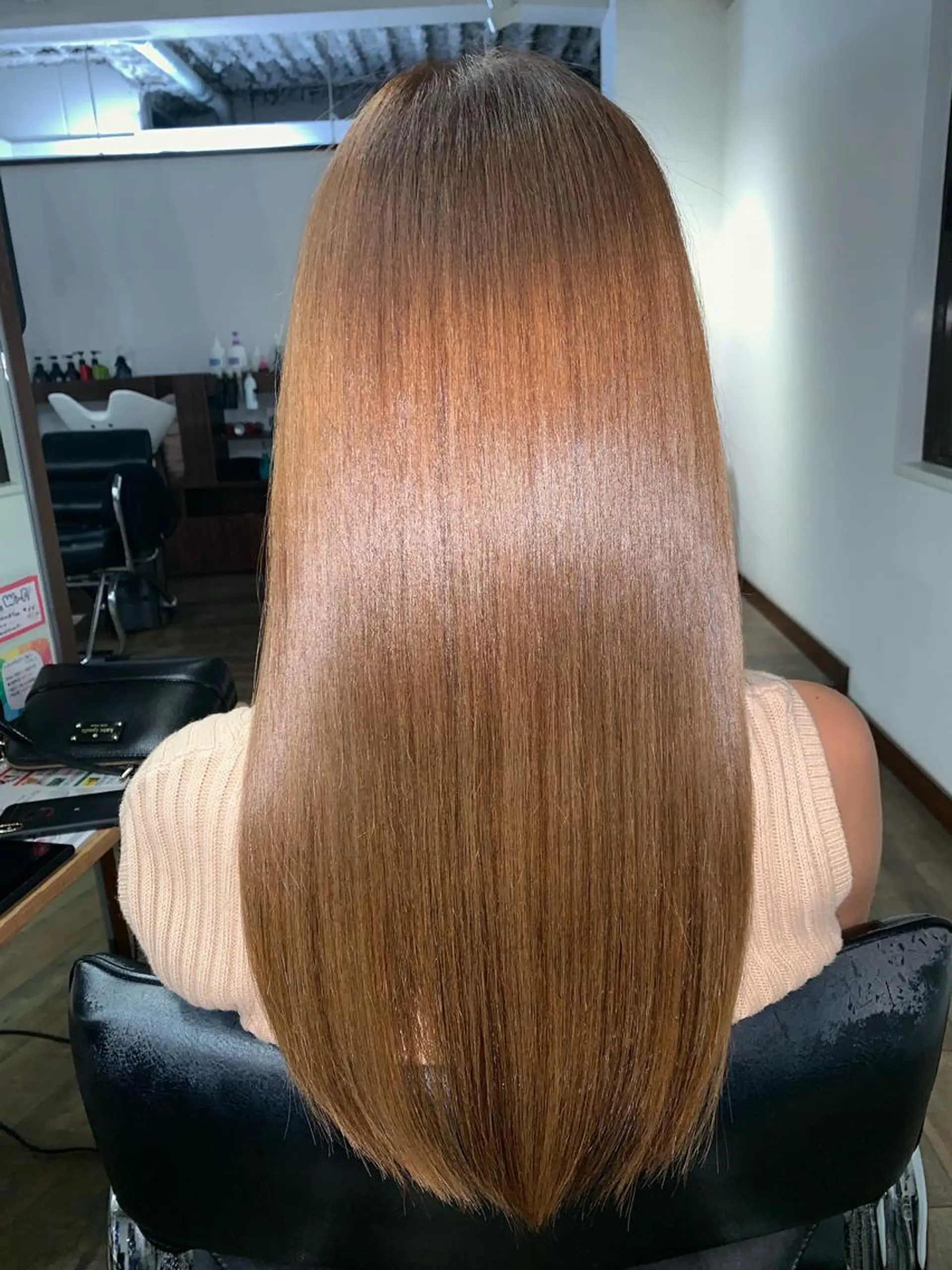 ロング 縮毛矯正/髪質改善 井上智秀のヘアスタイル