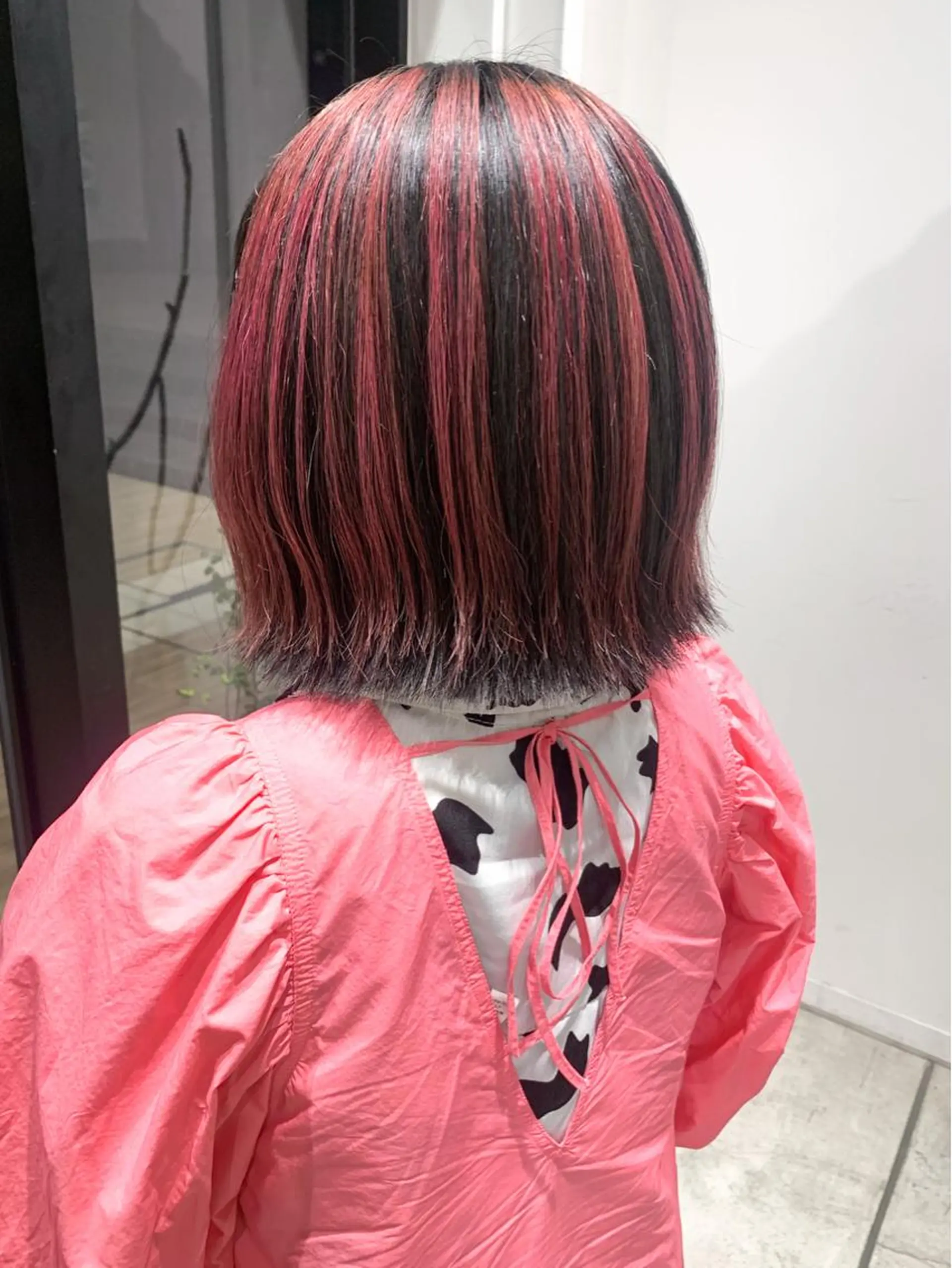 ショート カラー ヘアアレンジ ブリーチ カット ヘアカラー トリートメント yuka .のヘアスタイル