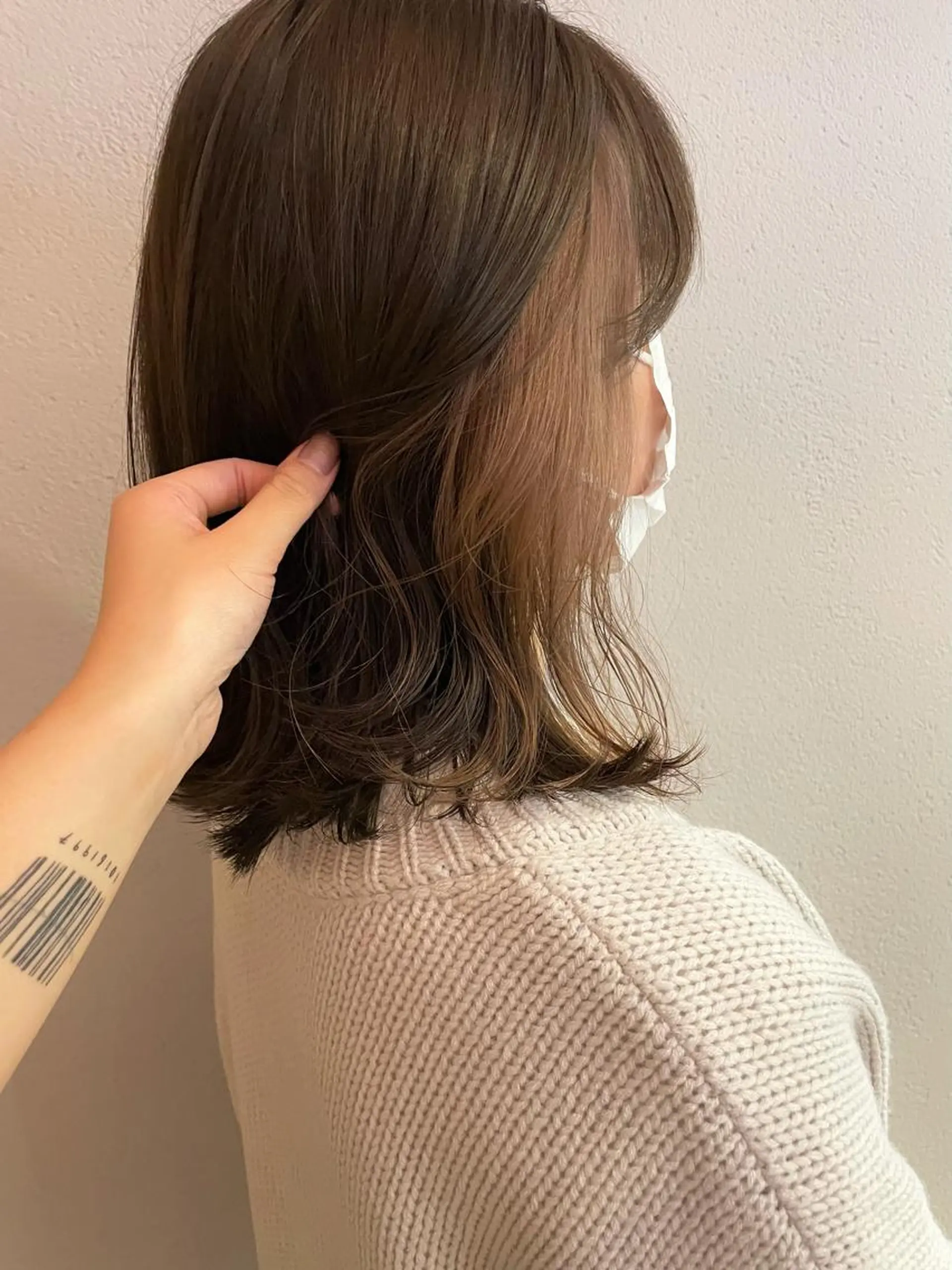 ミディアム カラー ベージュカラー 沖縄/ヘアアレンジ /着付けのヘアスタイル
