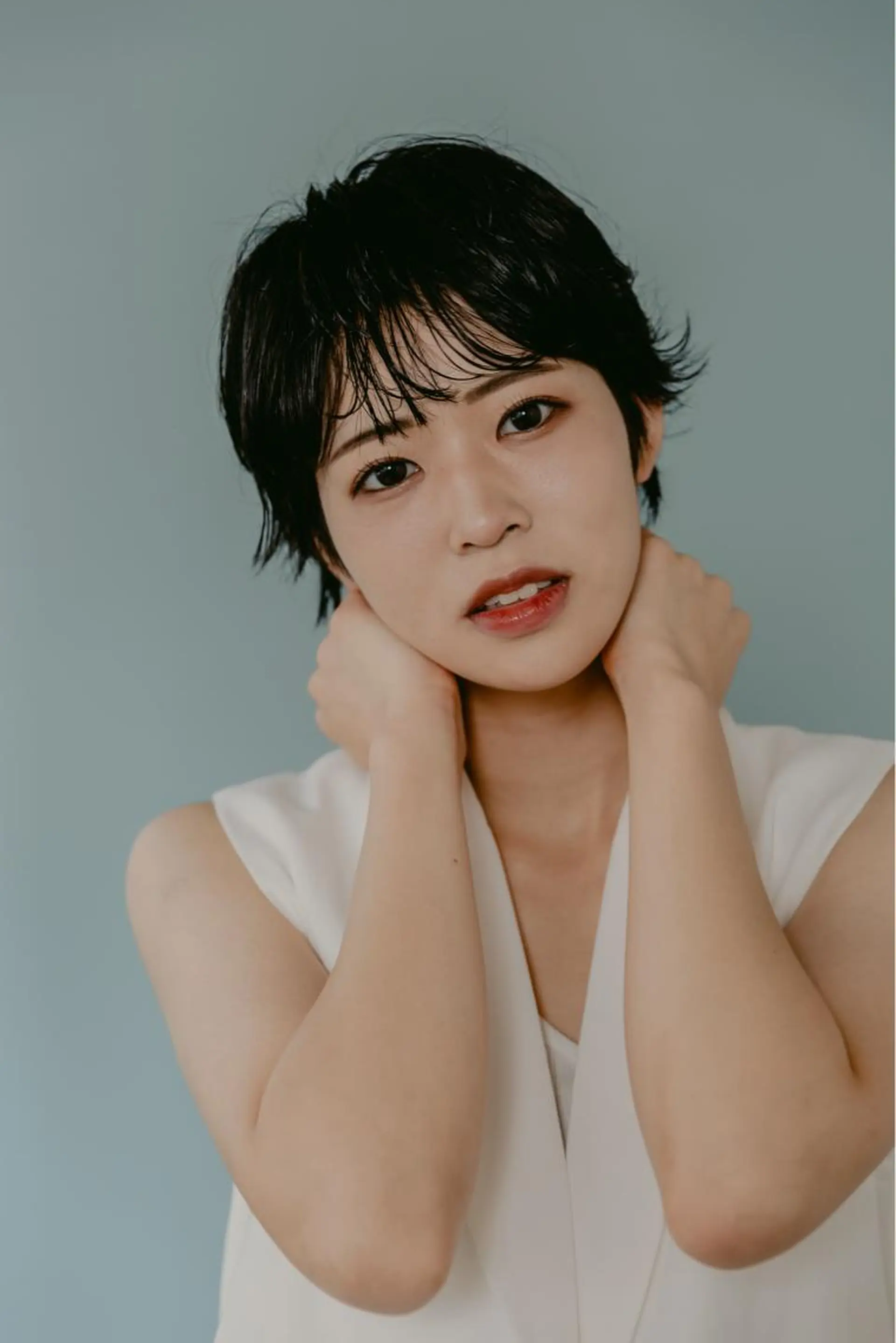 ショート ツジガキ ユウスケのヘアスタイル
