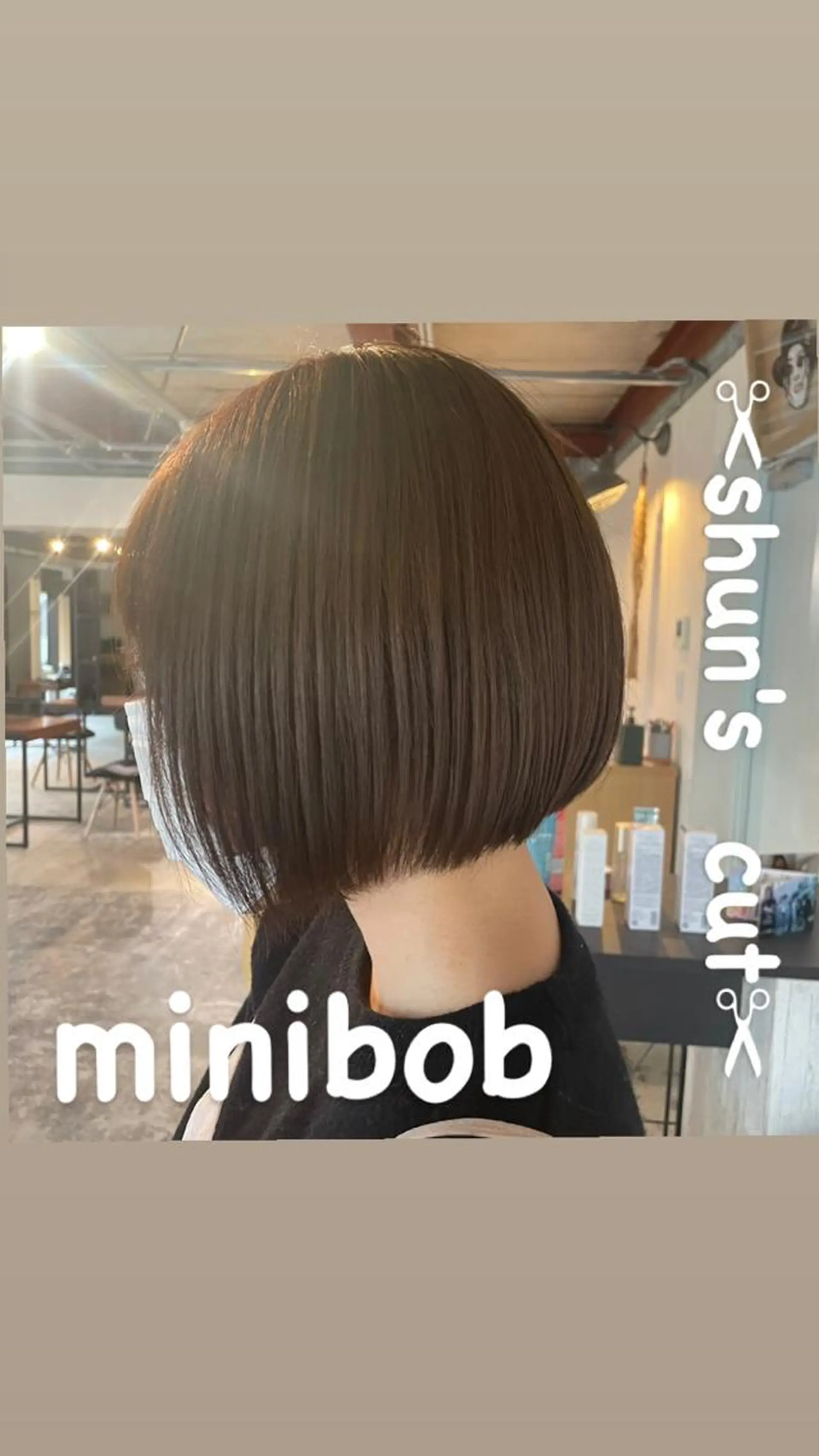 ショート カラー カット ヘアカラー トリートメント Go today  シェアサロン札幌nix店所属・海外スタイル✂︎ ✂︎sunのヘアスタイル