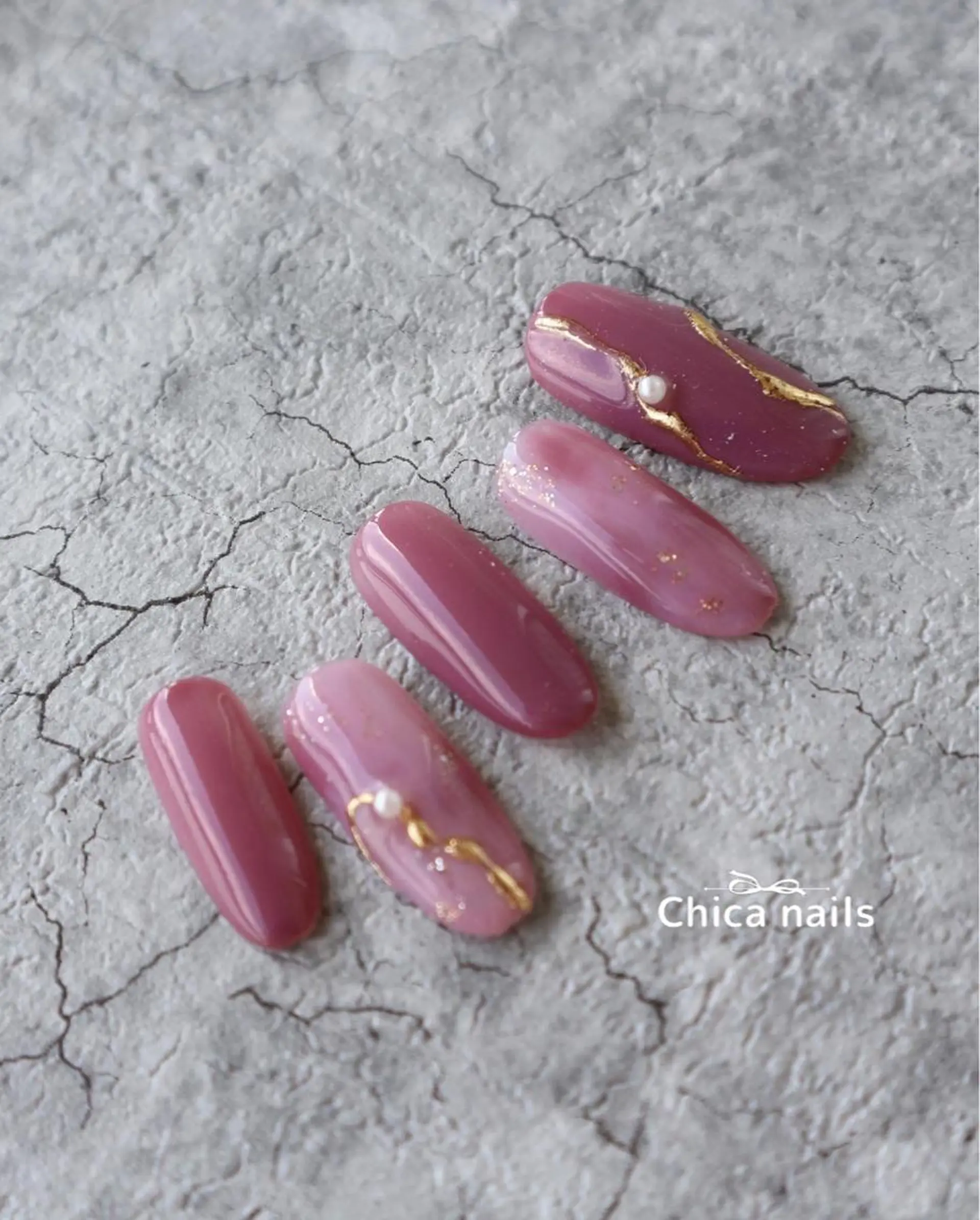 ネイル 夏ネイル 高田 ちかこのネイルデザイン