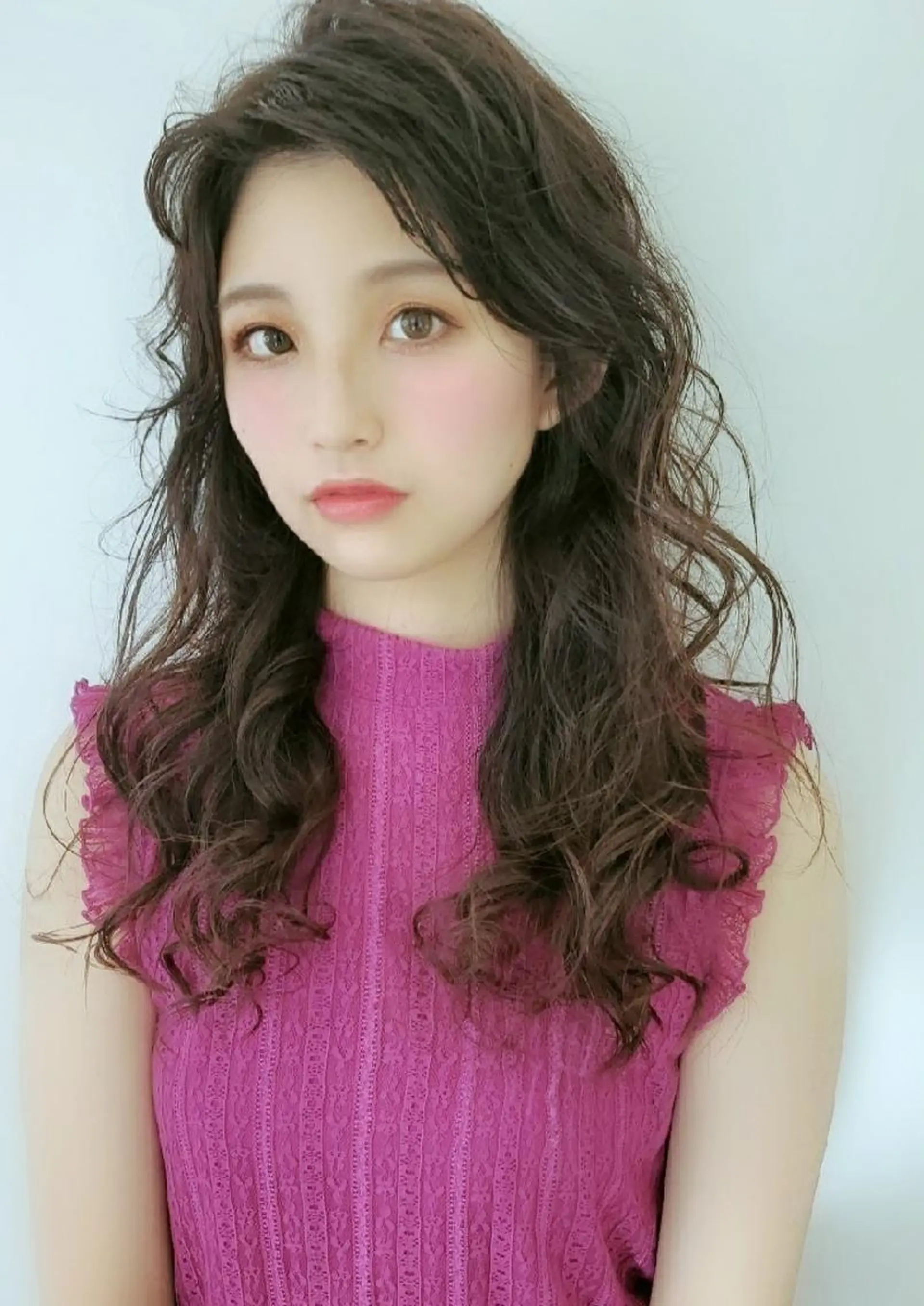 ロング カラー カット ヘアカラー トリートメント マネージャー 西村優子のヘアスタイル