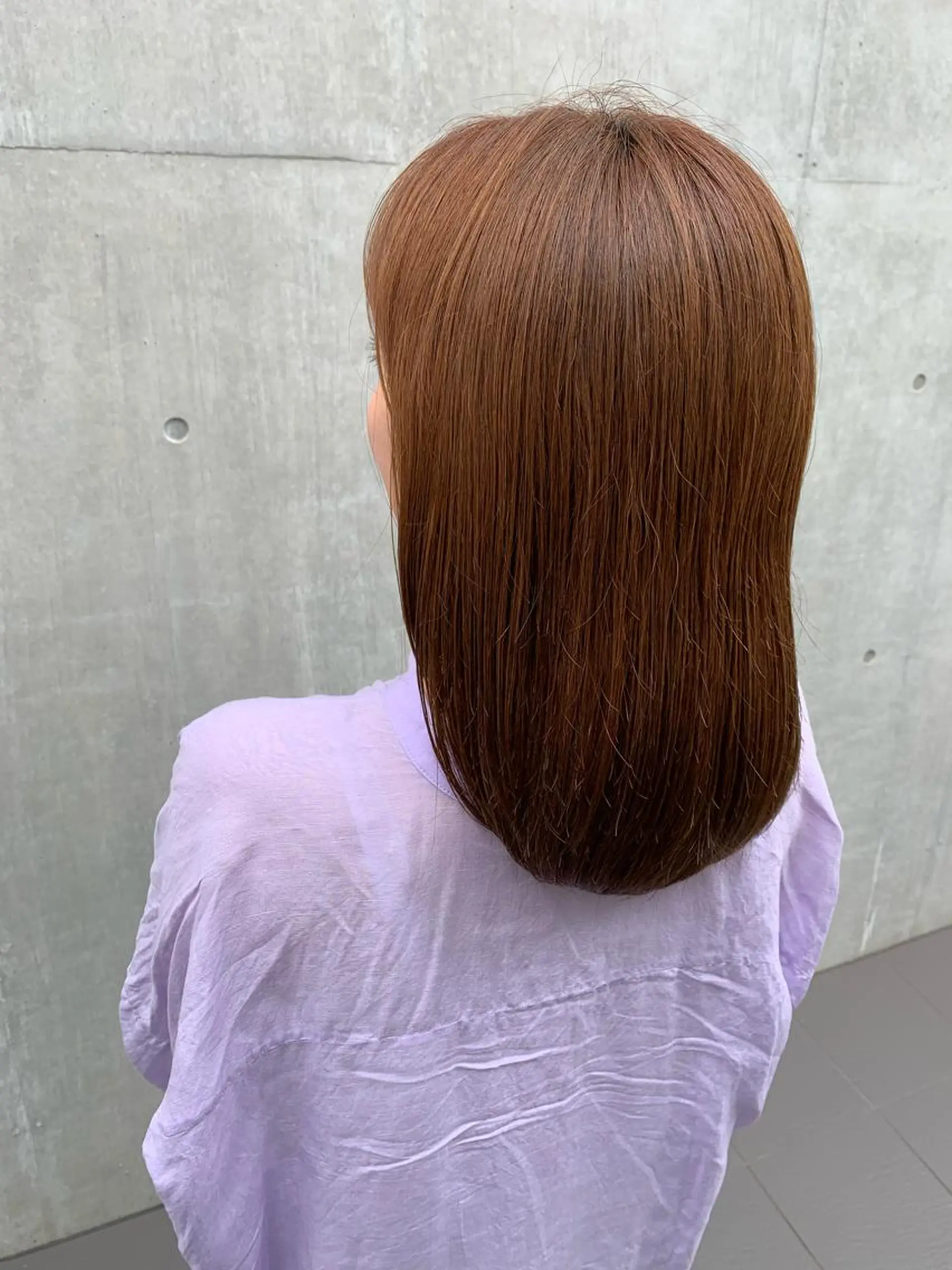 ミディアム カラー ミディアムパーマ ブリーチ トリートメント 個室サロン Fbeauty×Spica所属・トップ スタイリストのヘアスタイル