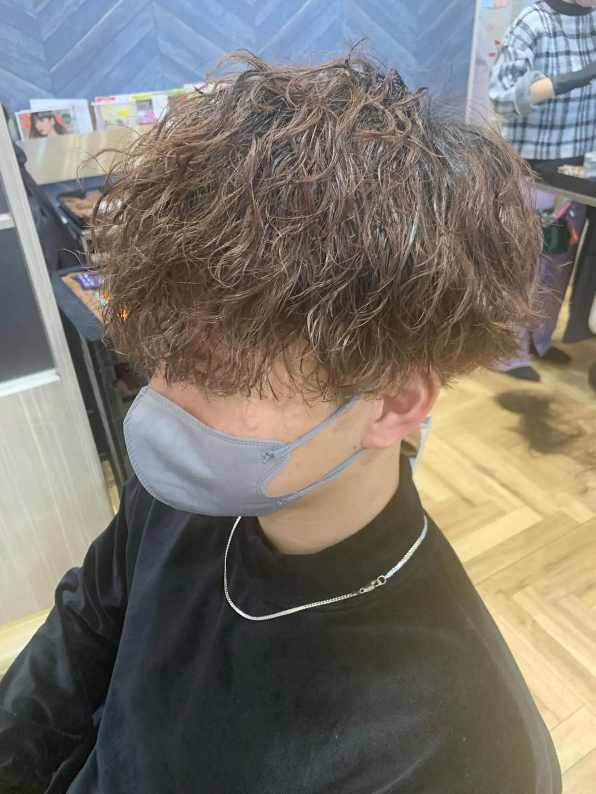 パーマ メンズ カット パーマ RAY+beauty 安藤優樹のヘアスタイル