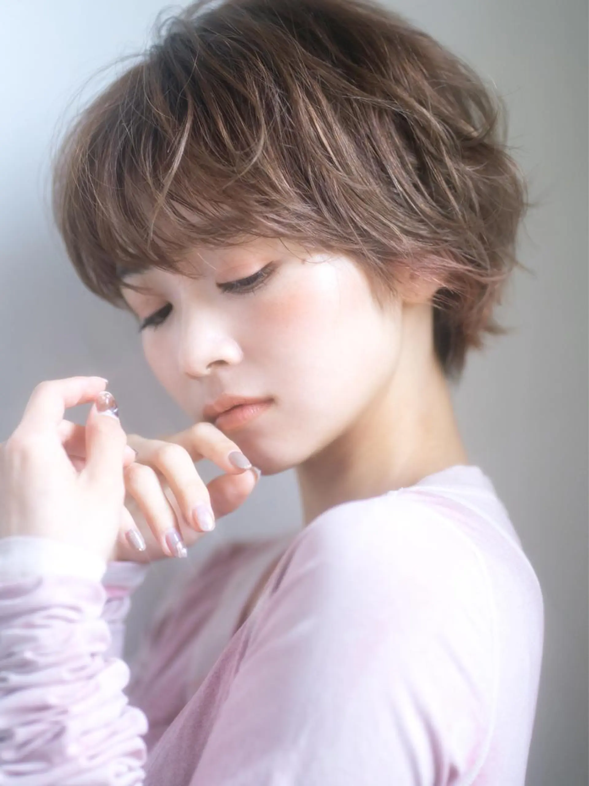 ショート 🎀ハイトーン/レイ ヤー/Reina🎀のヘアスタイル