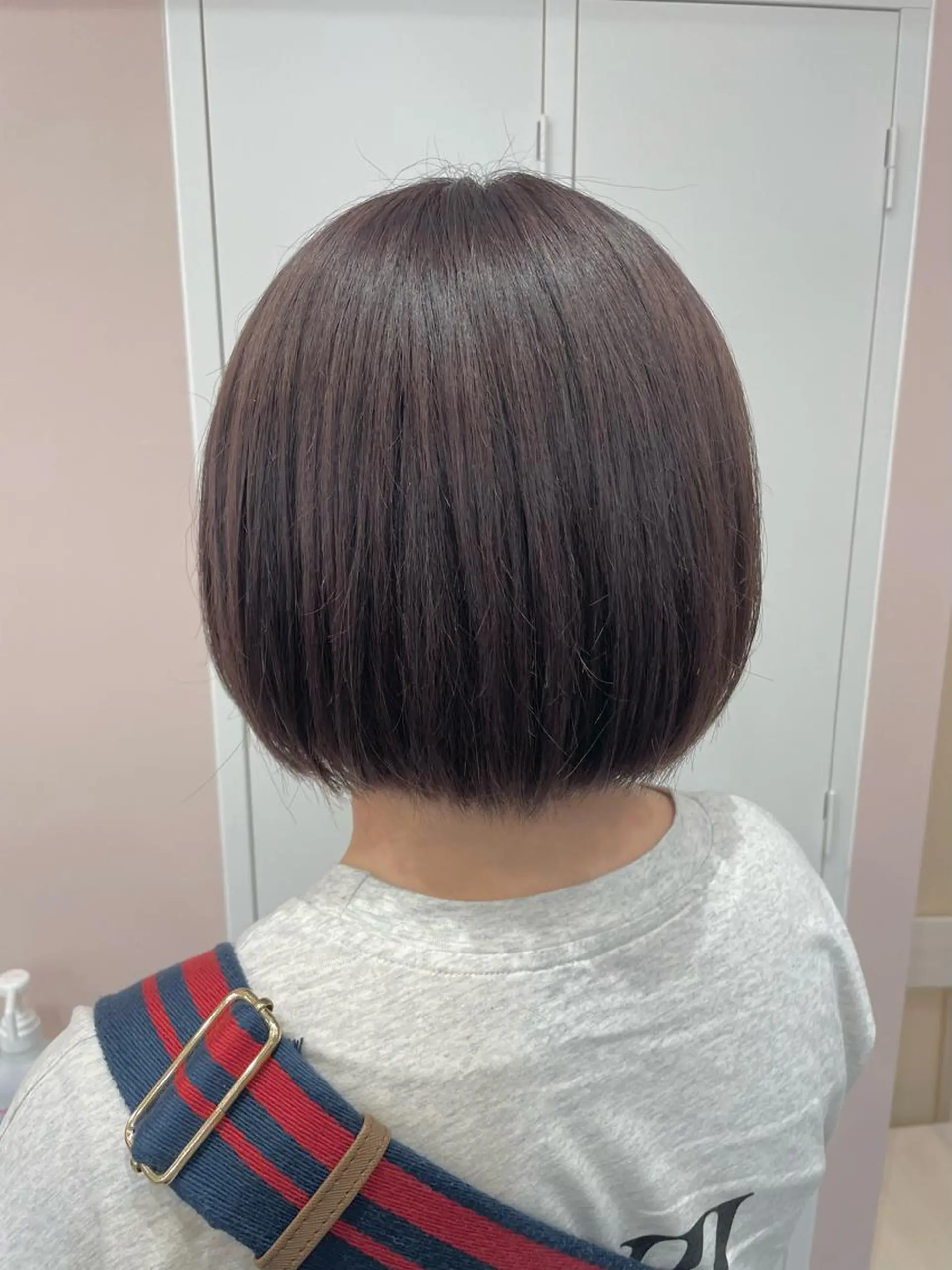 ショート ヘアカラー トリートメント ヘッドスパ マホ/日吉/髪質改善 /レイヤー/ガーリーのヘアスタイル