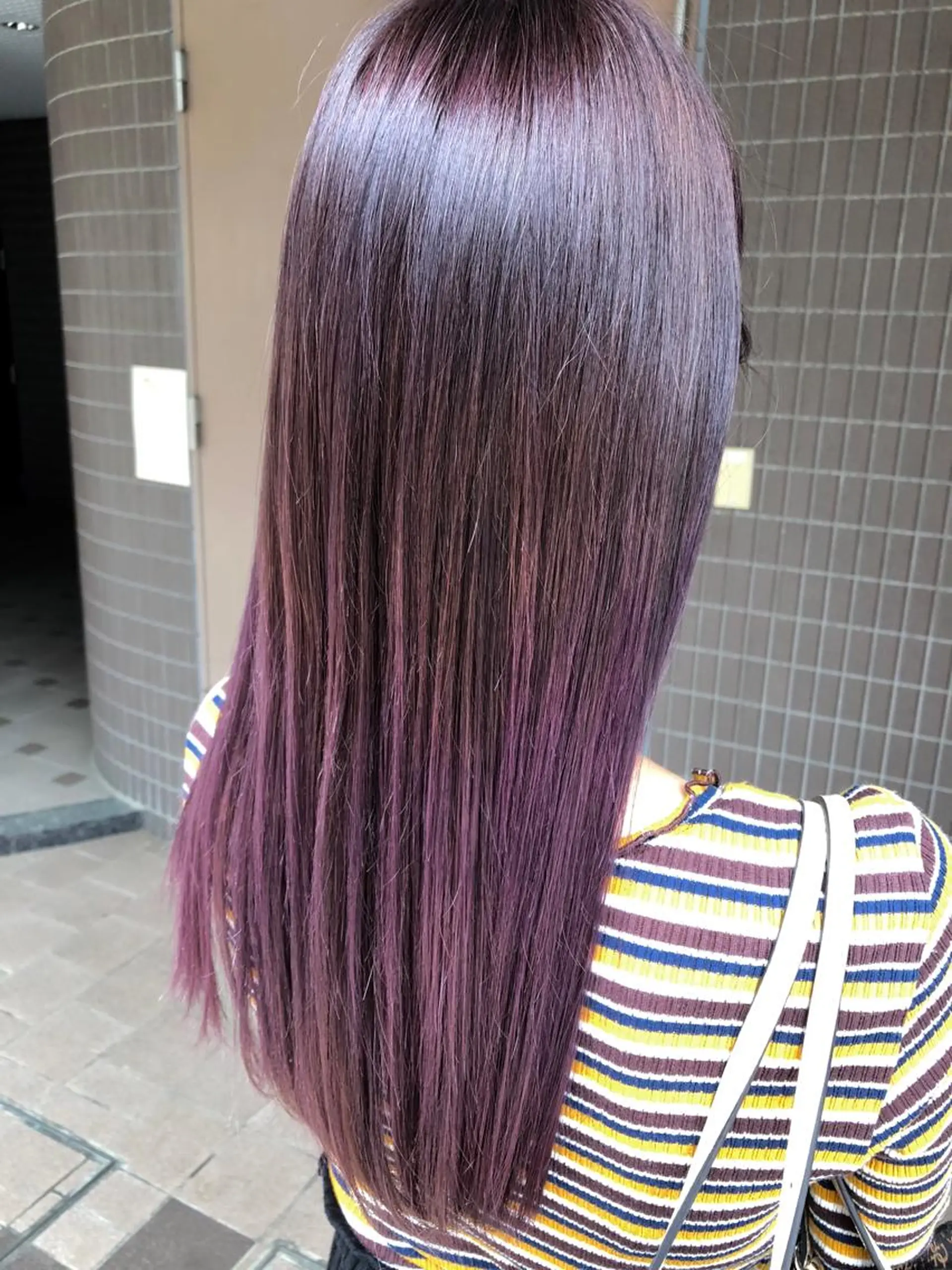 カラー 後藤 陽花子のヘアスタイル