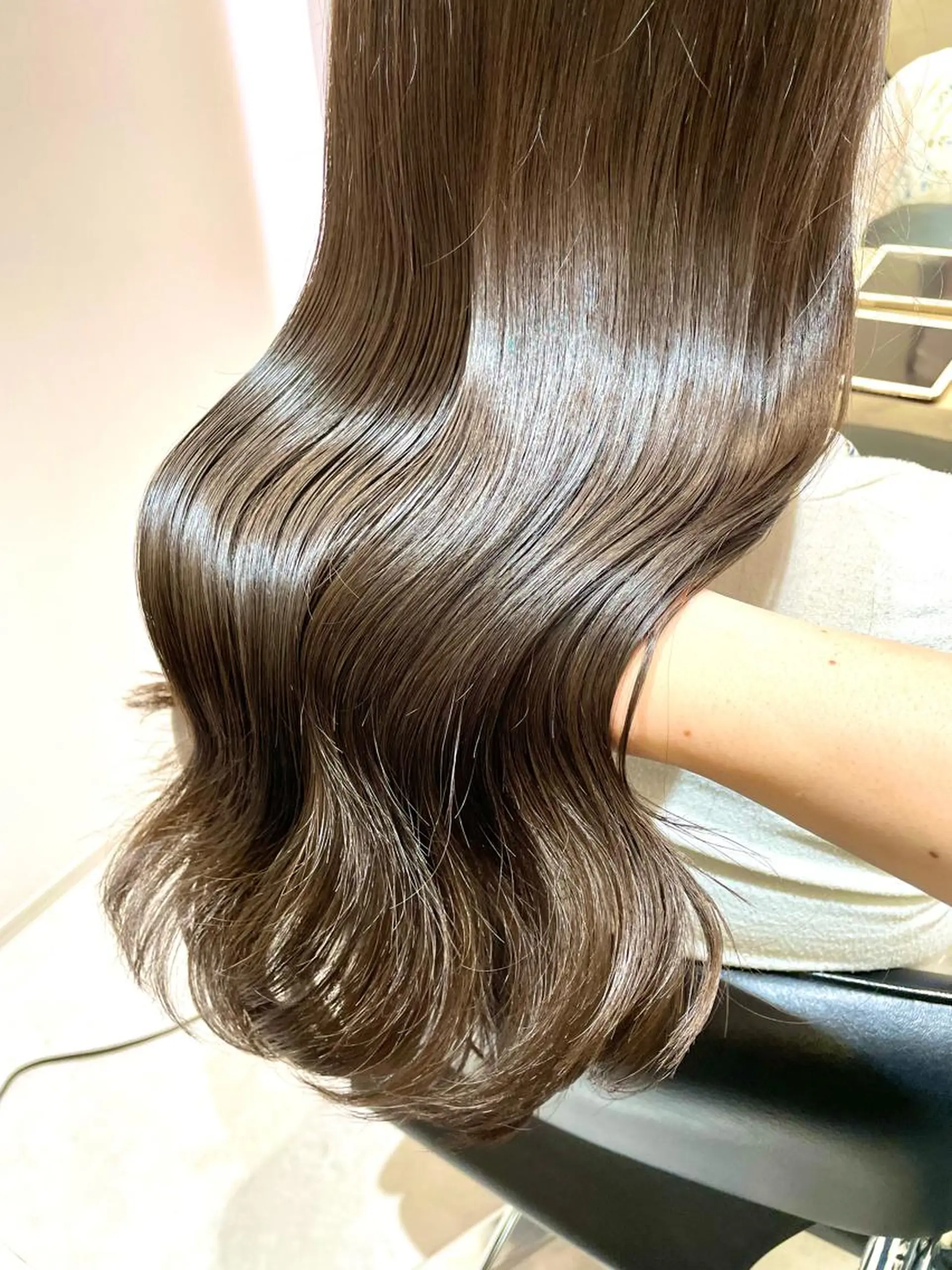ロング トリートメント ヘッドスパ ウサミ/透明感カラー レイヤーカット🌈のヘアスタイル
