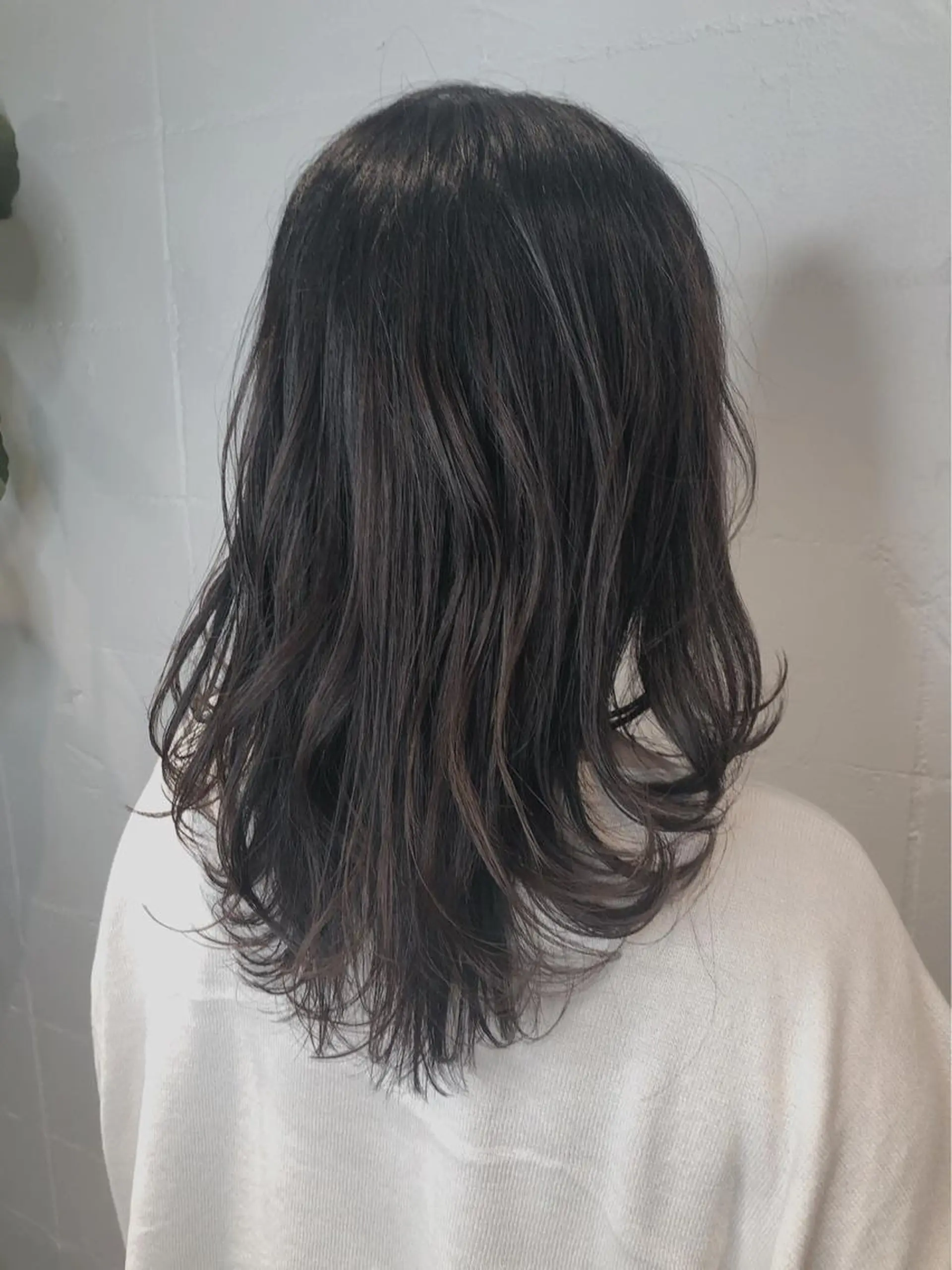 ロング カット ヘアカラー トリートメント 質感再生カラー/ 髪質改善/karinのヘアスタイル