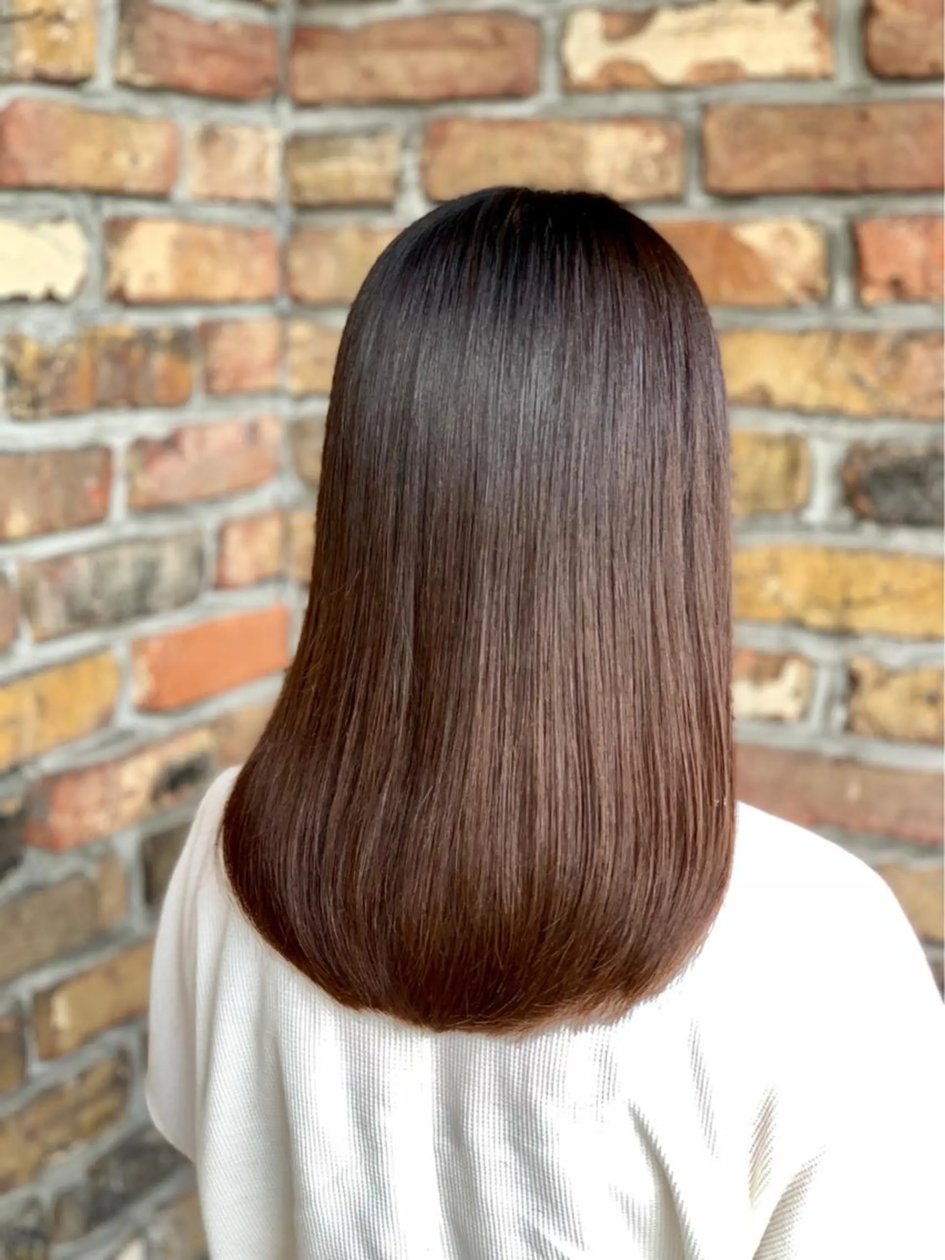 セミロング 福 島のヘアスタイル