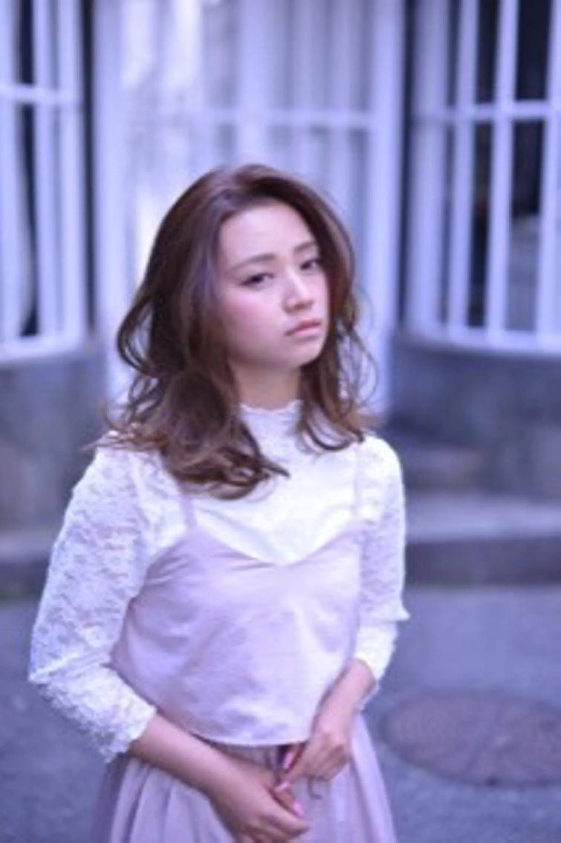 ミディアム カラー パーマ ヘアアレンジ 田中 巧のヘアスタイル