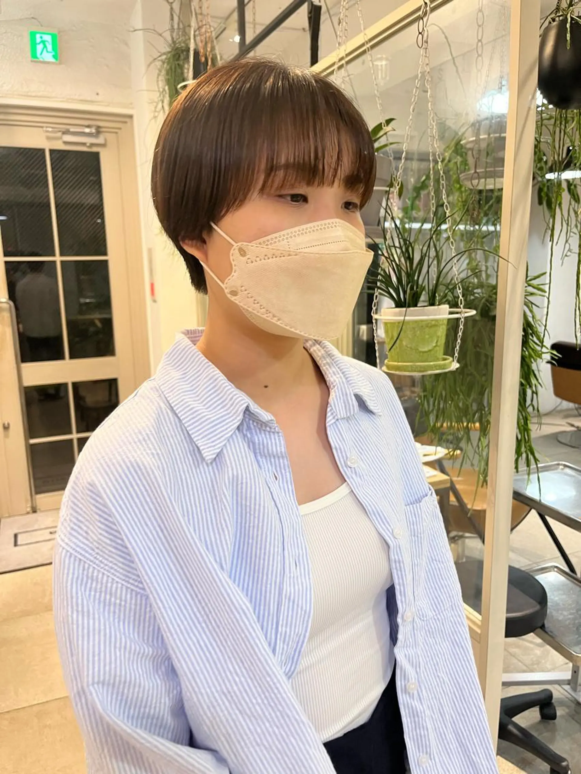 ショート カラー パーマ ヘアアレンジ メンズ キッズ ネイル マツエク・マツパ アイブロウ お洒落パーマ/ボブ ❄️Tomoka❄️のヘアスタイル