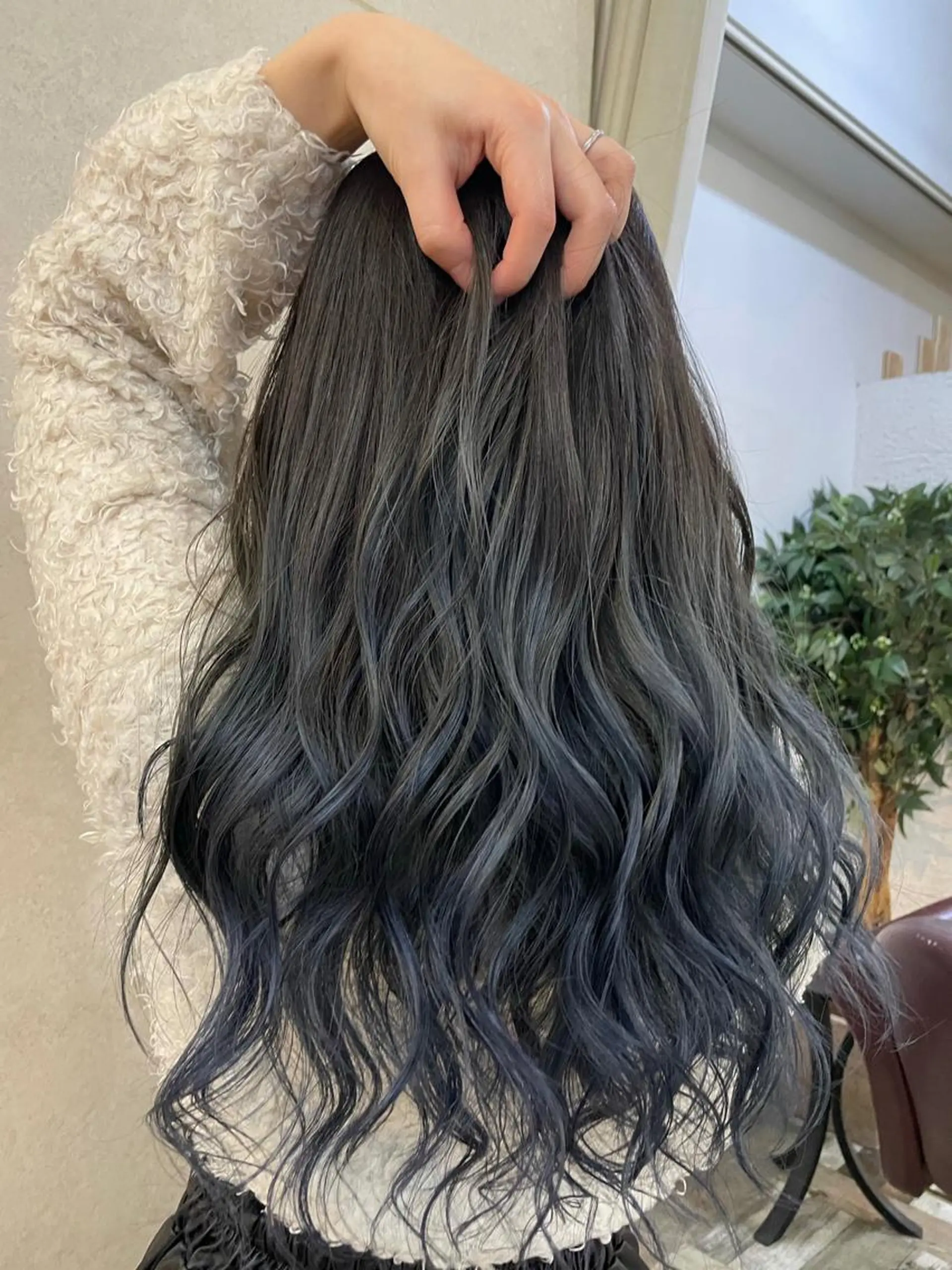セミロング カラー ヘアアレンジ メンズ シールエクステ メンズハイライト メンズハイトーン メンズ韓国風 学生（メンズ向け） ヘアカラー 🦋高瀬寛菜🦋 韓国/ブリーチのヘアスタイル