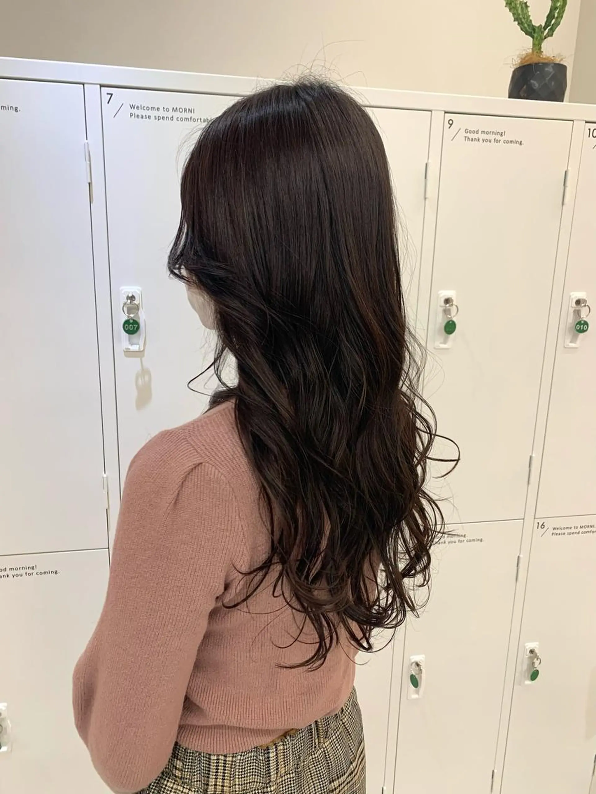 ロング アッシュ アッシュブラウン MORNI所属・神原 茉依🩰🪩のヘアスタイル