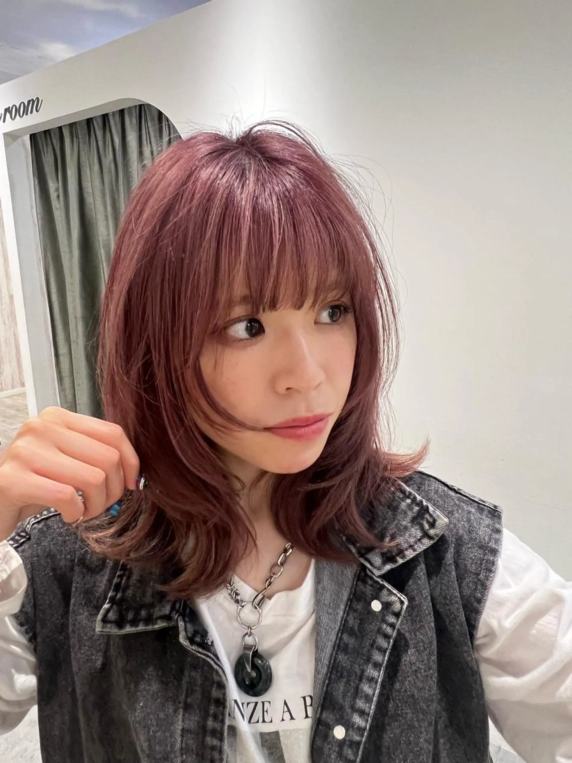 セミロング パーマ セミロングパーマ レイヤーカット Aman  D'or所属・ショート/ボブ/東 千耀のヘアスタイル