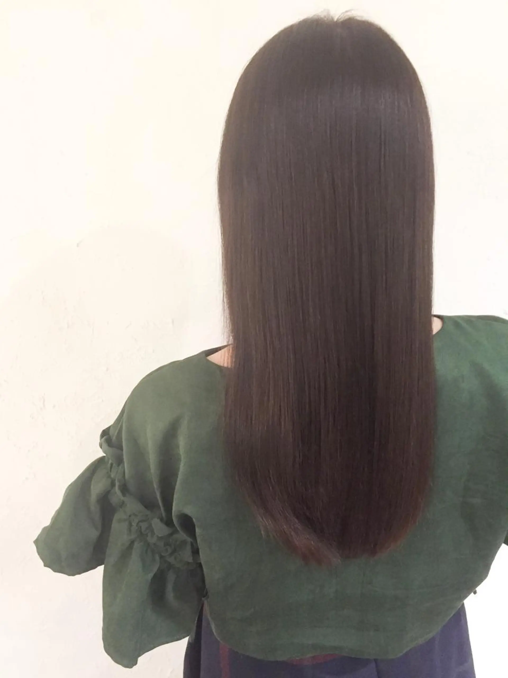 ロング カラー アッシュ カット トリートメント 髪質改善 suzukiのヘアスタイル