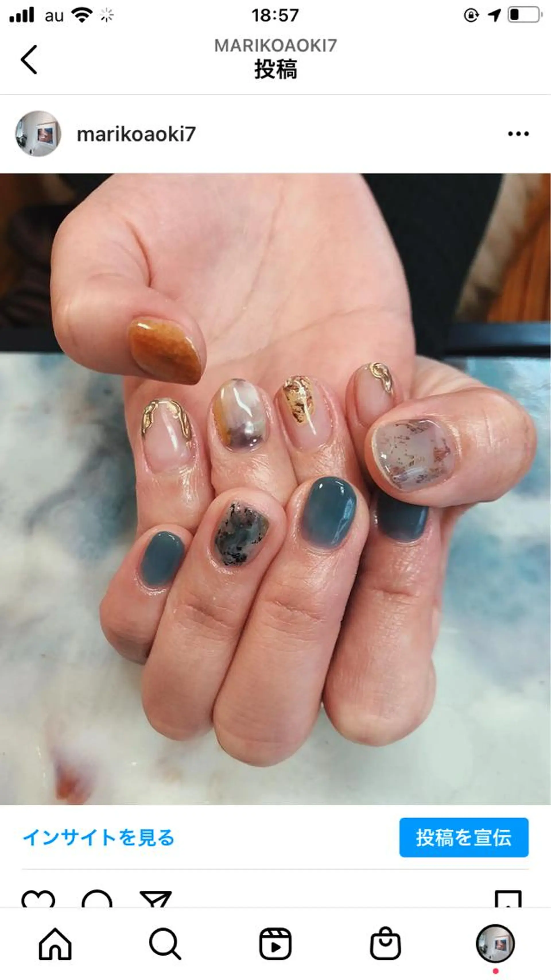 ネイル アートネイル ハンドネイル ハンドケア eiji nail所属・eiji nailのネイルデザイン