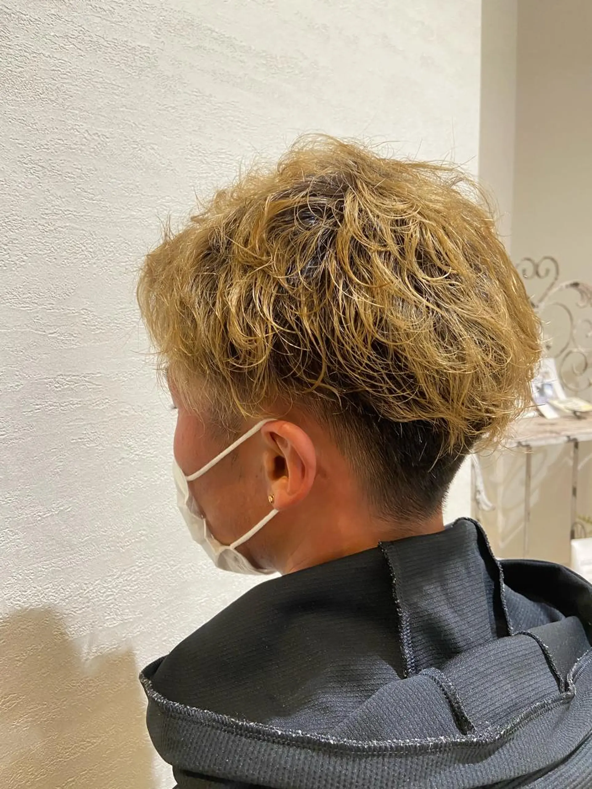 パーマ メンズ 横田 まおのヘアスタイル