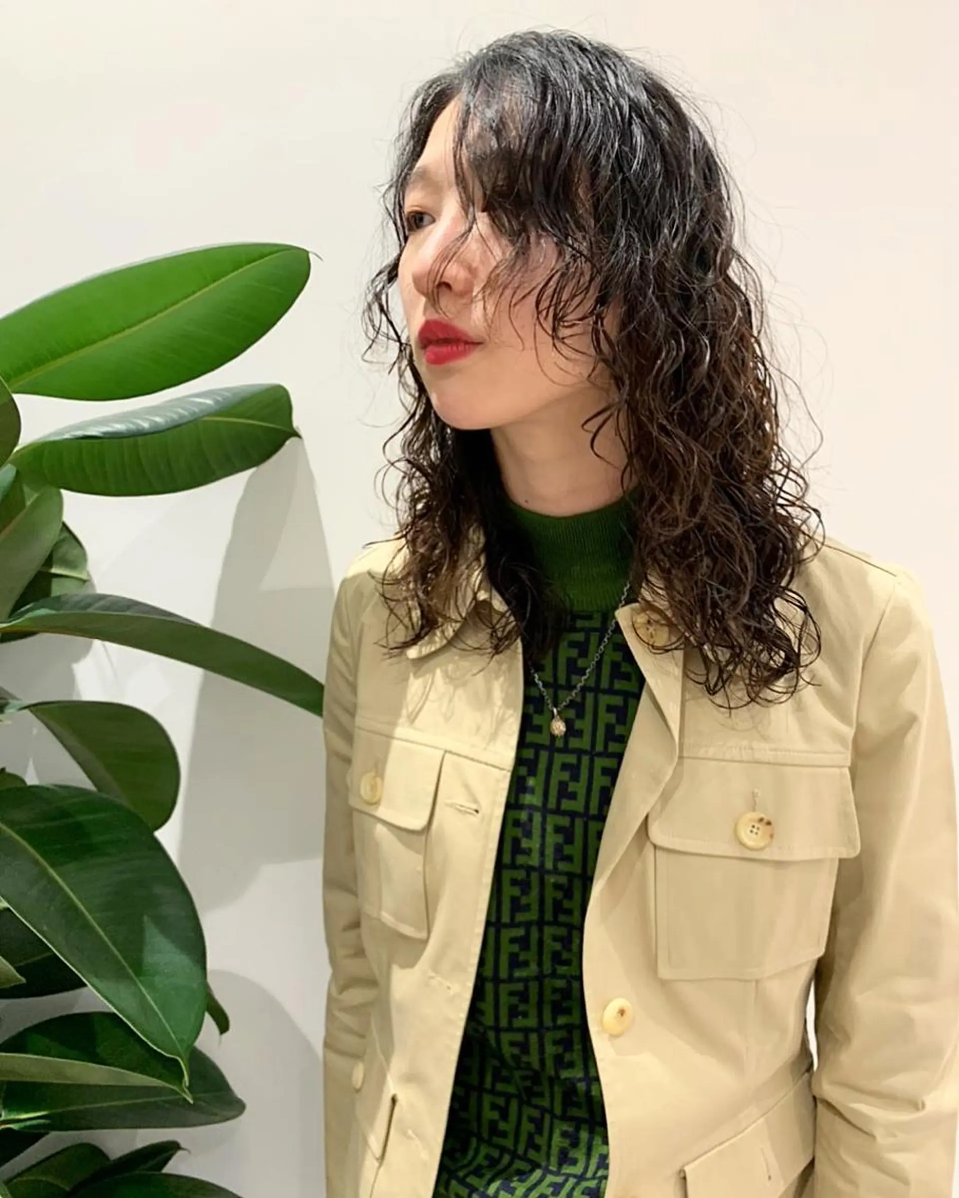 ロング パーマ カット パーマ MISUZU🪡 ナチュラルモードのその他イメージ