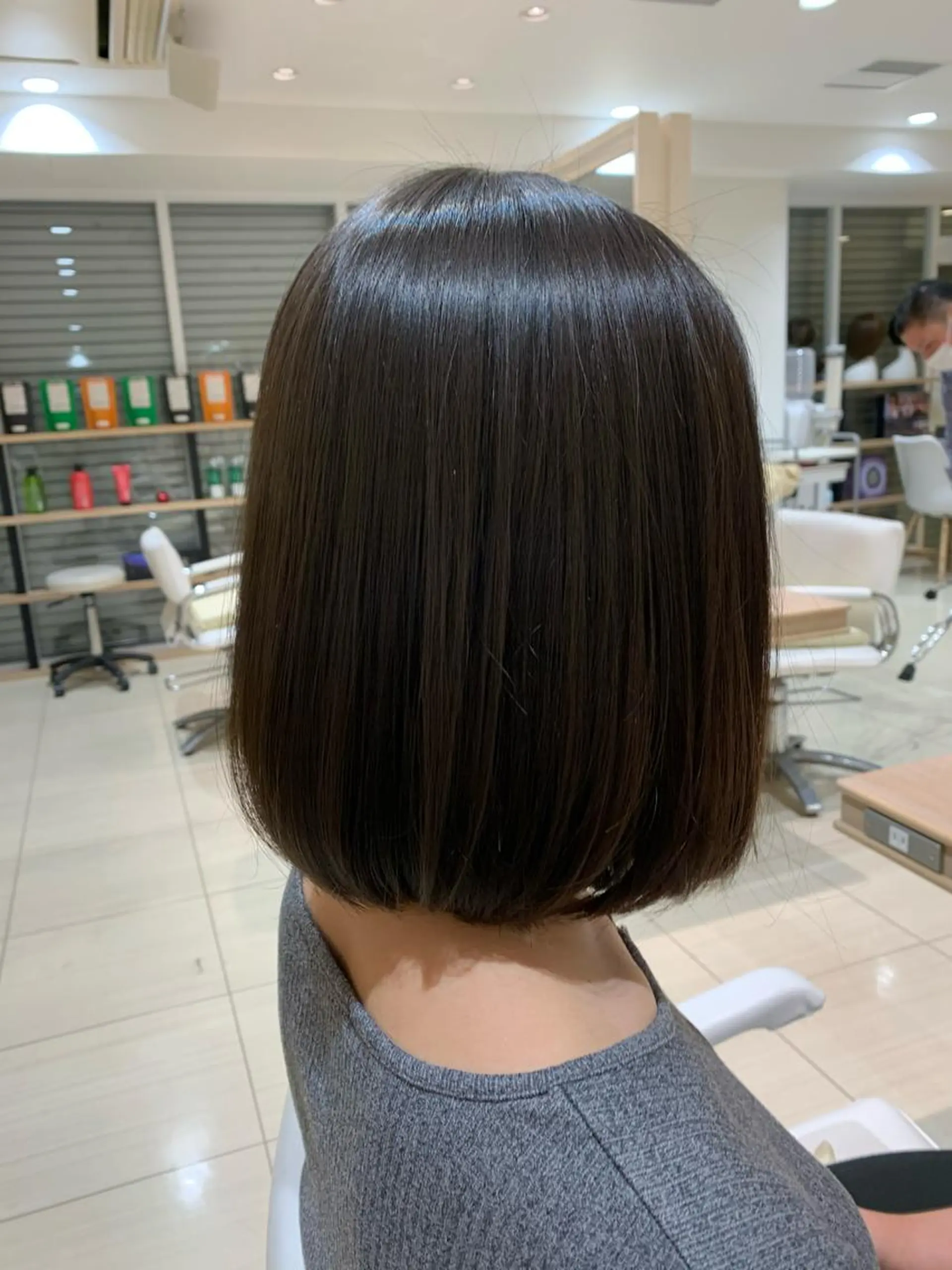 ミディアム HALE 金杉悠作のヘアスタイル