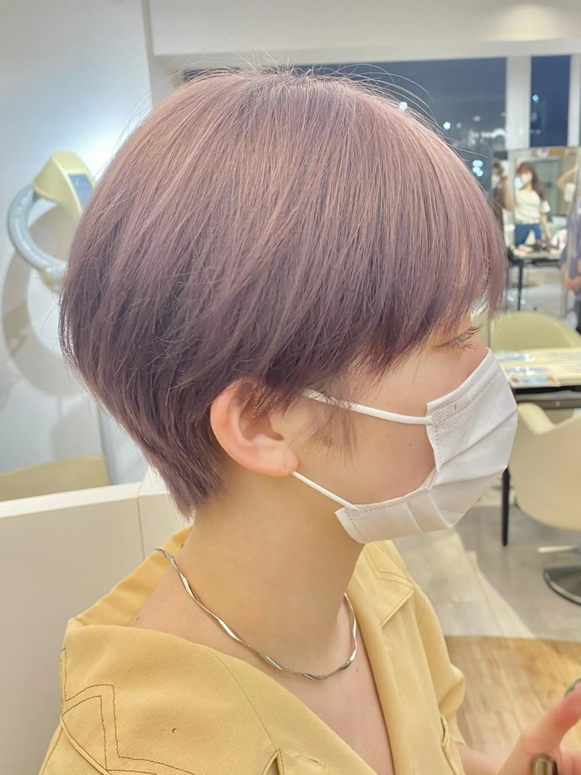 ショート カラー カット ヘアカラー トリートメント メンズパーマ/ メンズカット/タクヤのヘアスタイル