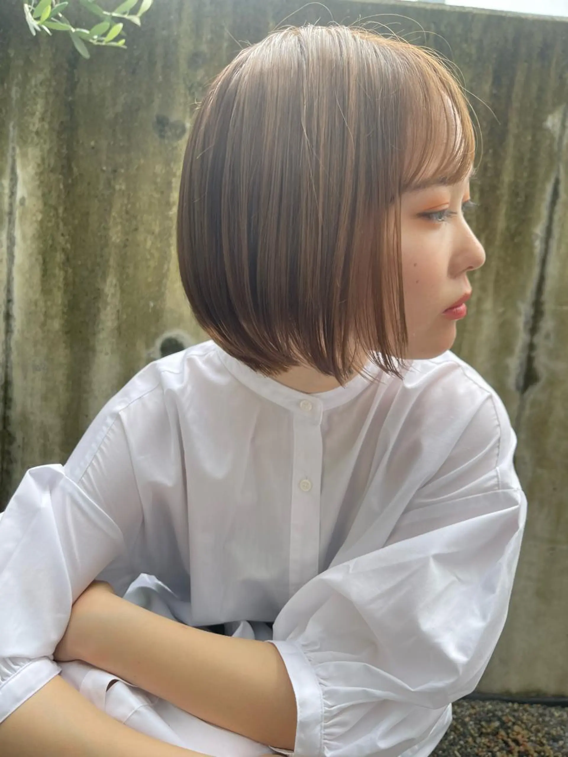 ミディアム ifh iizuka 高橋庸太のヘアスタイル
