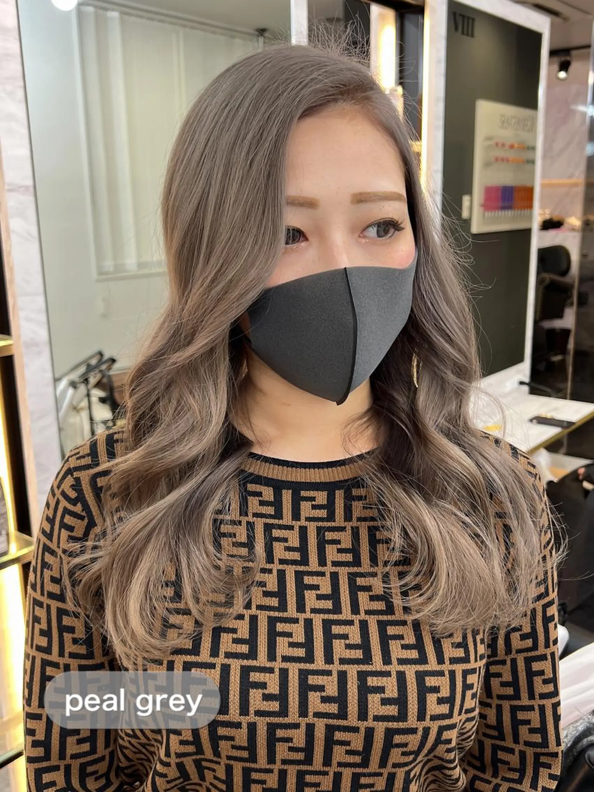 セミロング ヘアカラー サロウィン千葉所属・サロウィン千葉店 Toshikiのヘアスタイル
