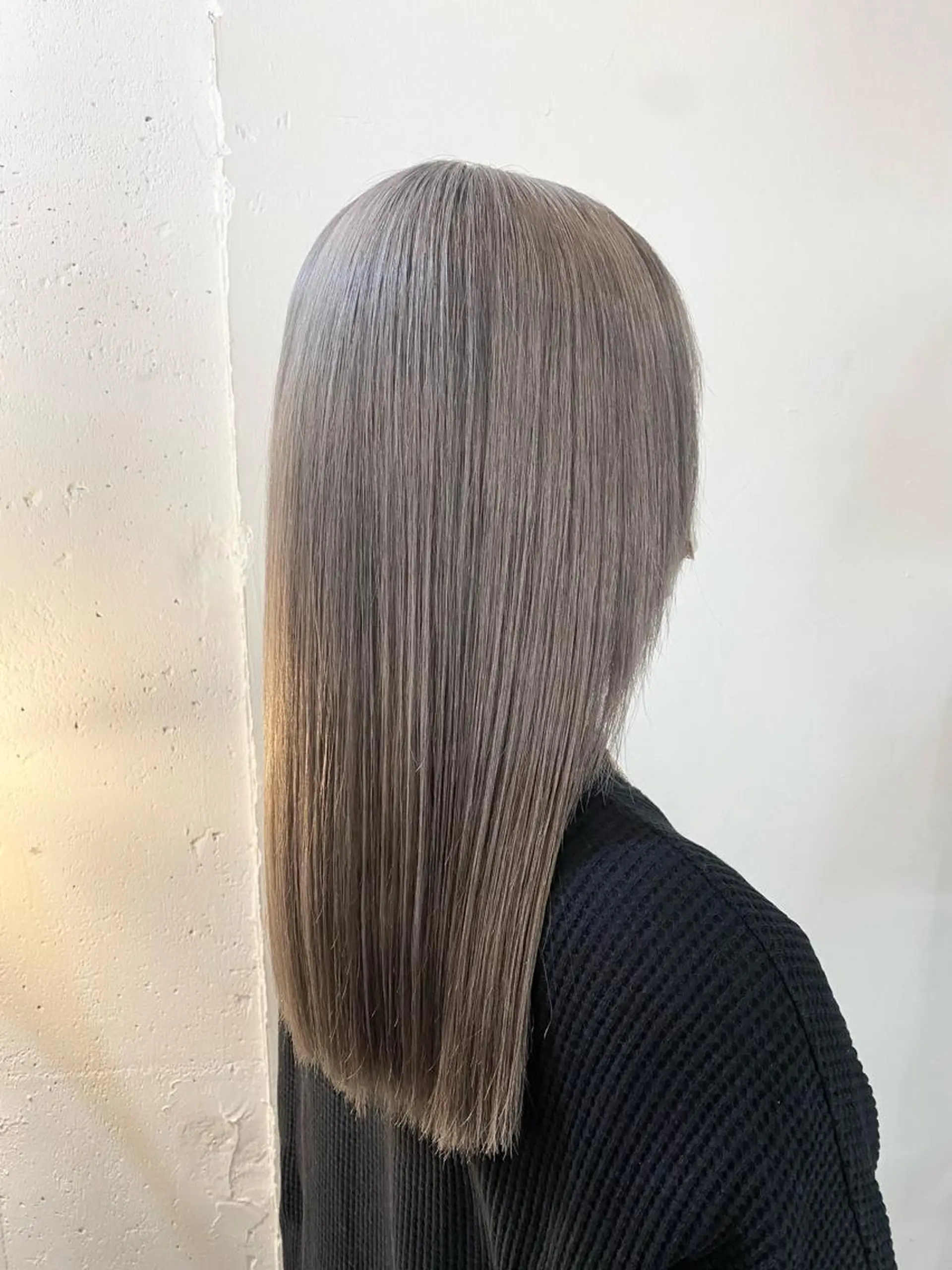 ロング カラー カット ヘアカラー トリートメント 🌼U24 ヘアデザインラボのヘアスタイル