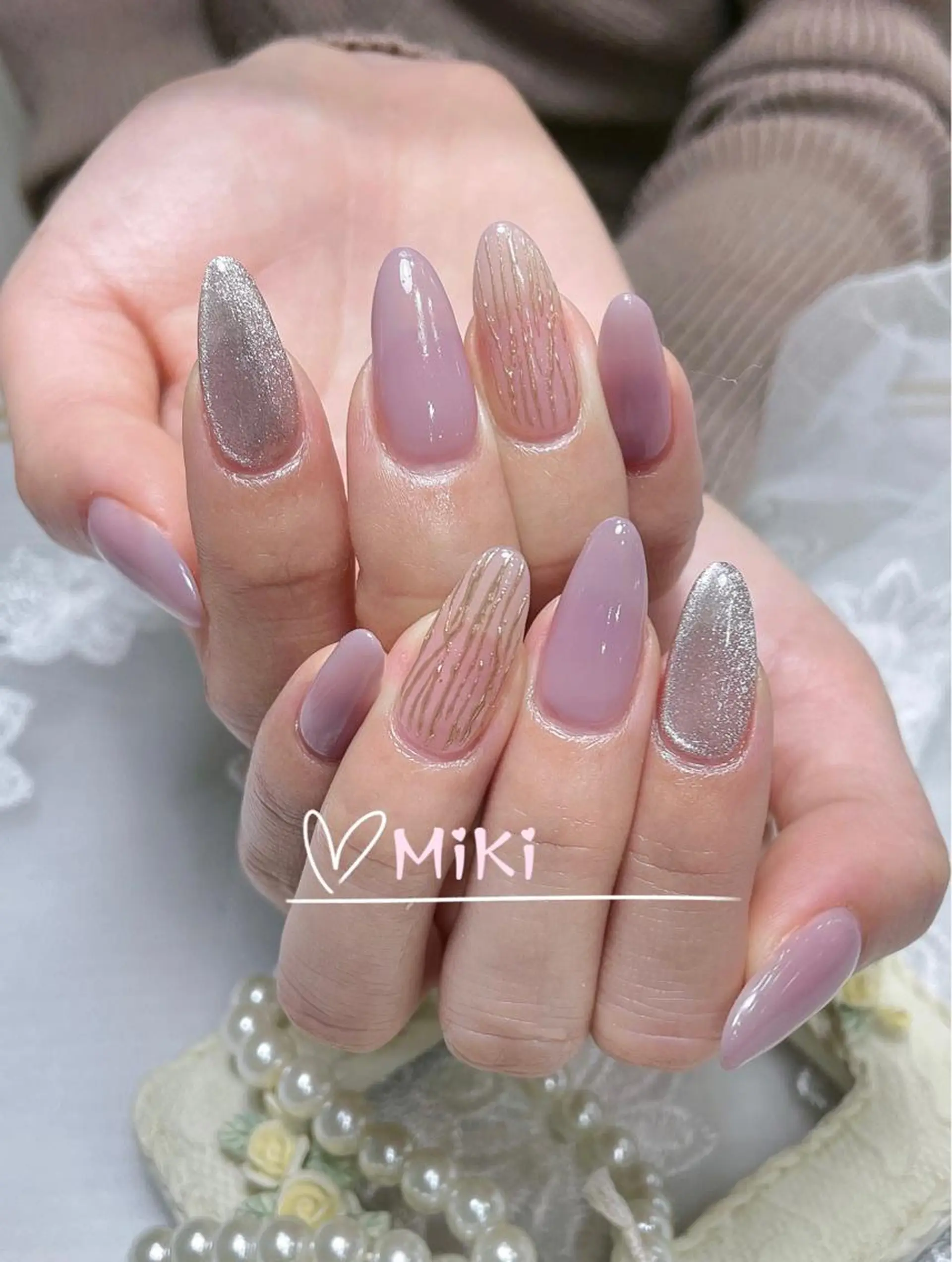 ネイル 🦋 MiKi 🦋 ネイルサロンのネイルデザイン
