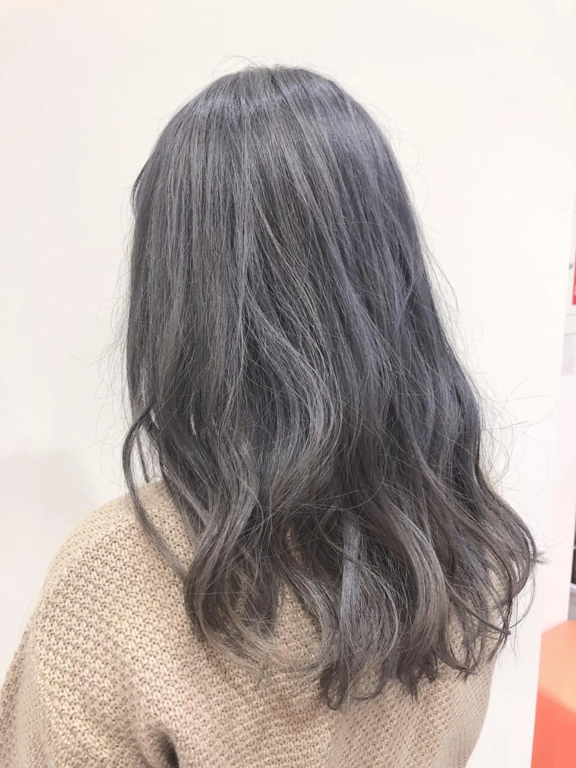 ロング カラー カット ヘアカラー トリートメント sato manamiのヘアスタイル