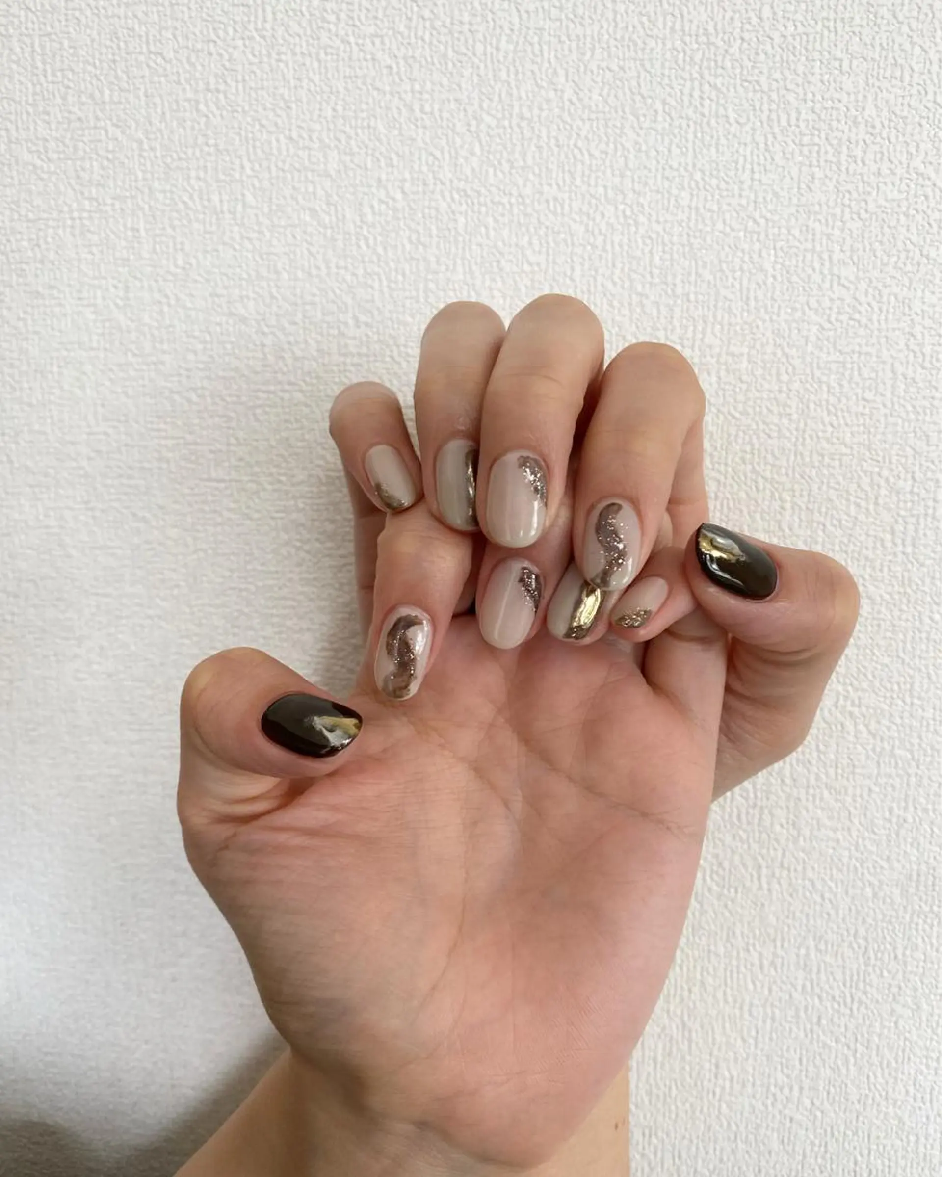 ネイル ニュアンスネイル 自宅サロン FeelFreeのネイルデザイン