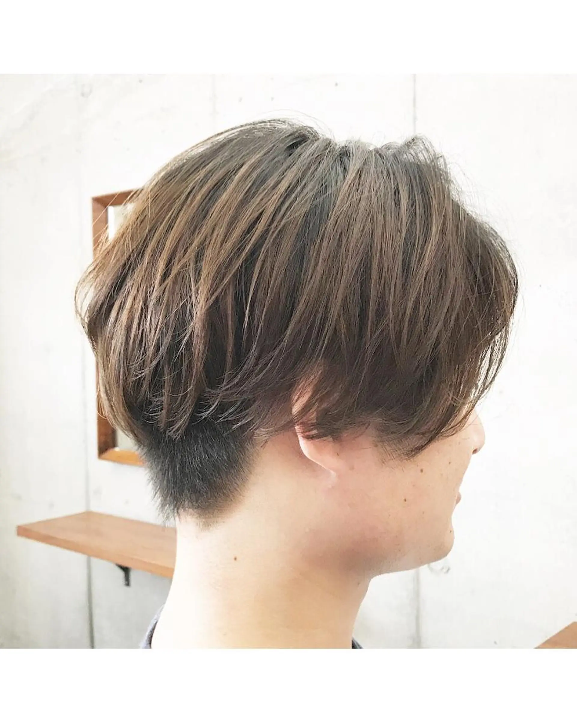ショート メンズ ショートヘア カット ✂︎ウルフ・ショート ✂︎MIKUNIのヘアスタイル