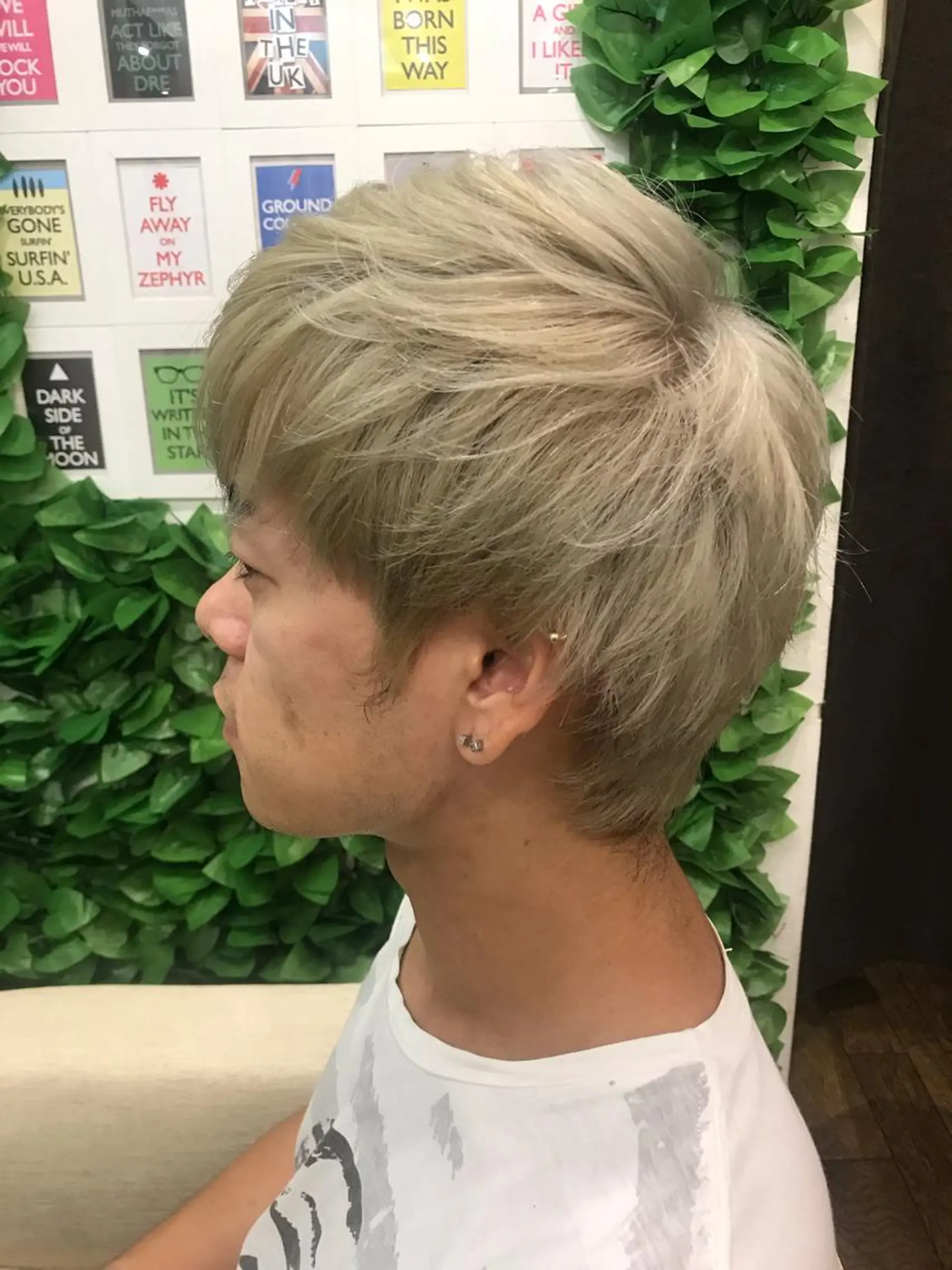 メンズ メンズブリーチ ヘアカラー 〒hair snick （ヘアースニック）所属・吉原 頌平のヘアスタイル