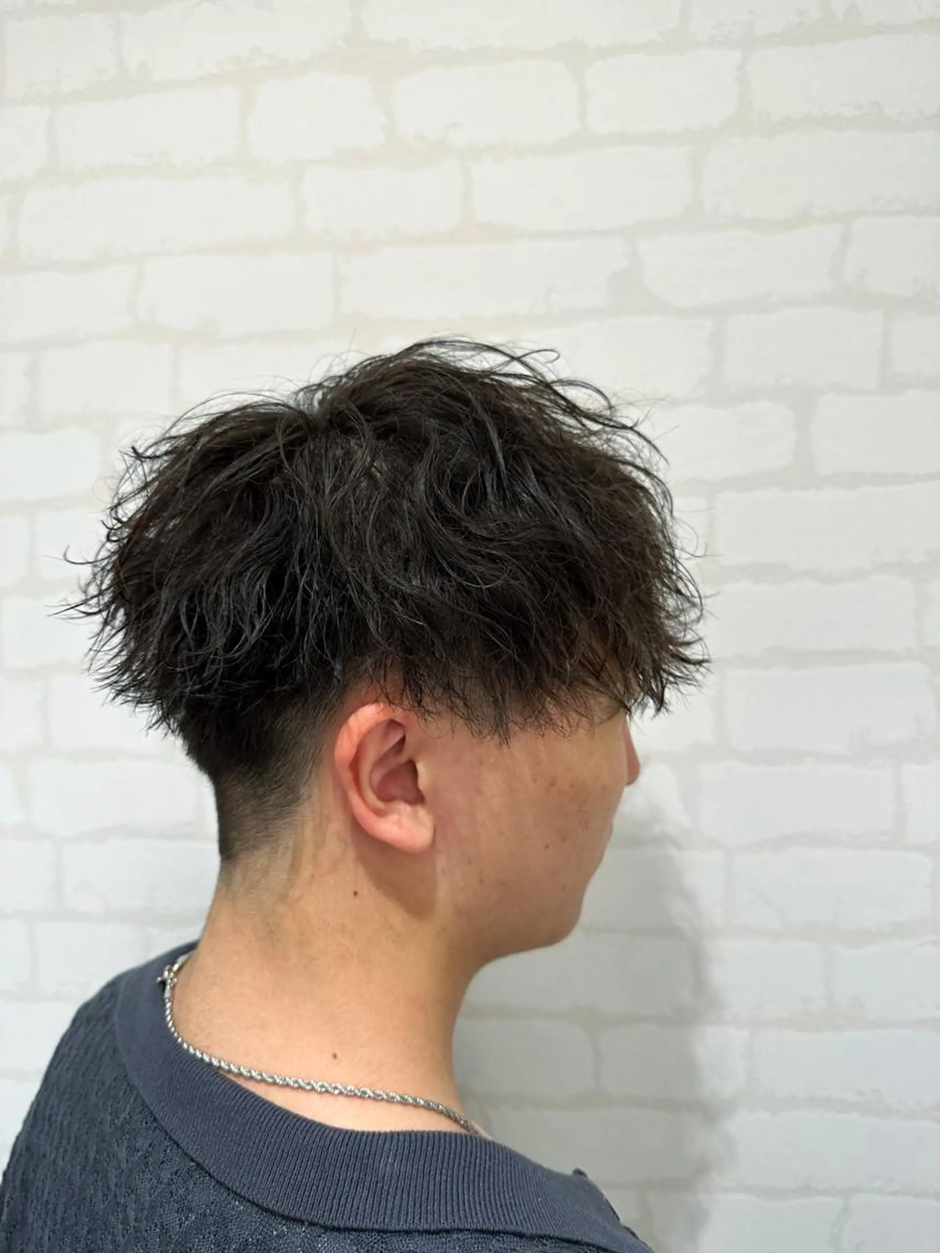 メンズ メンズパーマ 波巻きパーマ カット パーマ トリートメント ヘアセット IwAsh中山所属・✂︎メンズバレイ ヤージュ✂︎露木智也のヘアスタイル
