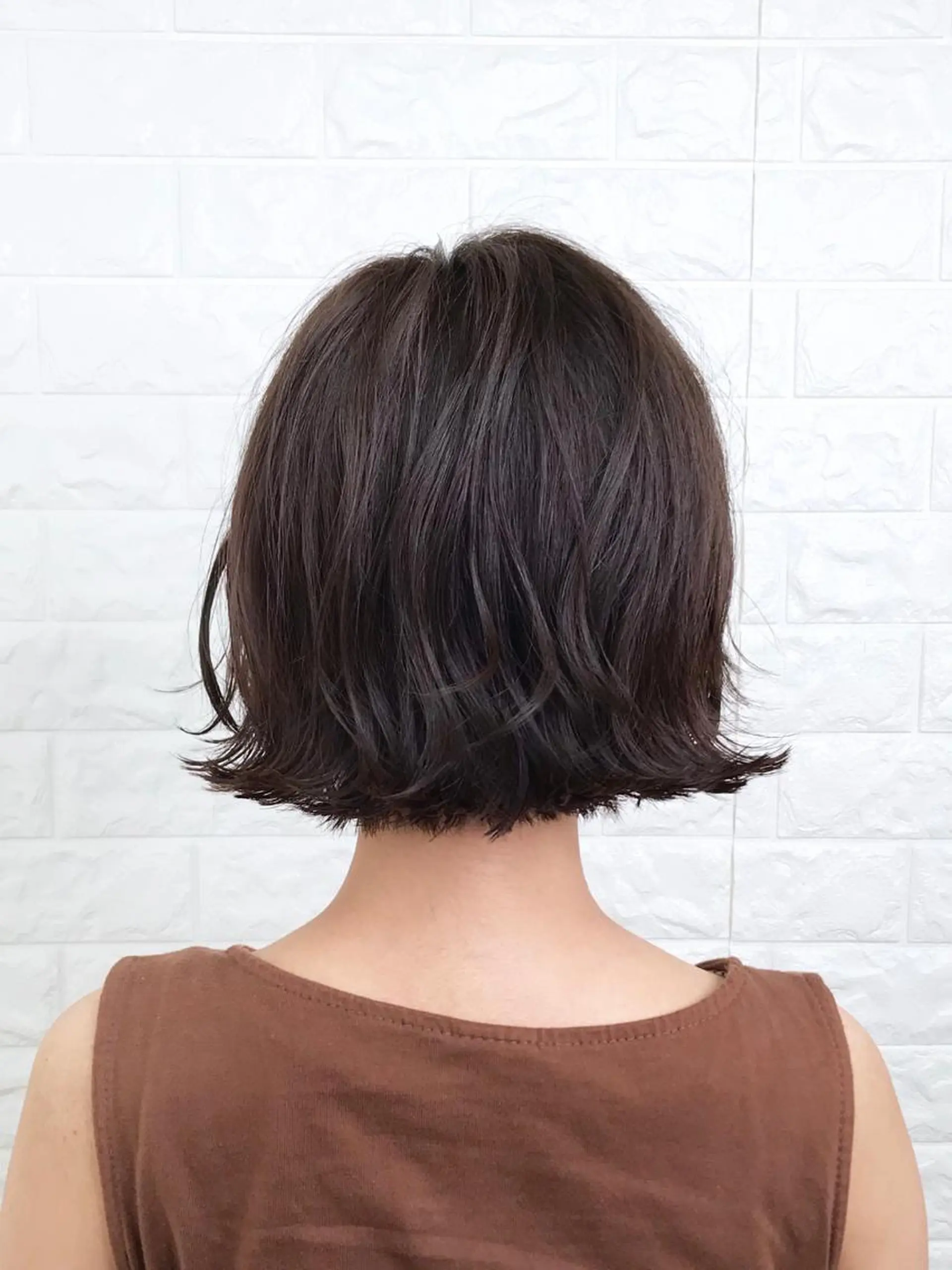 ミディアム カラー カット ヘアカラー エイジングケア特化 美容師✂️山崎竜二のヘアスタイル