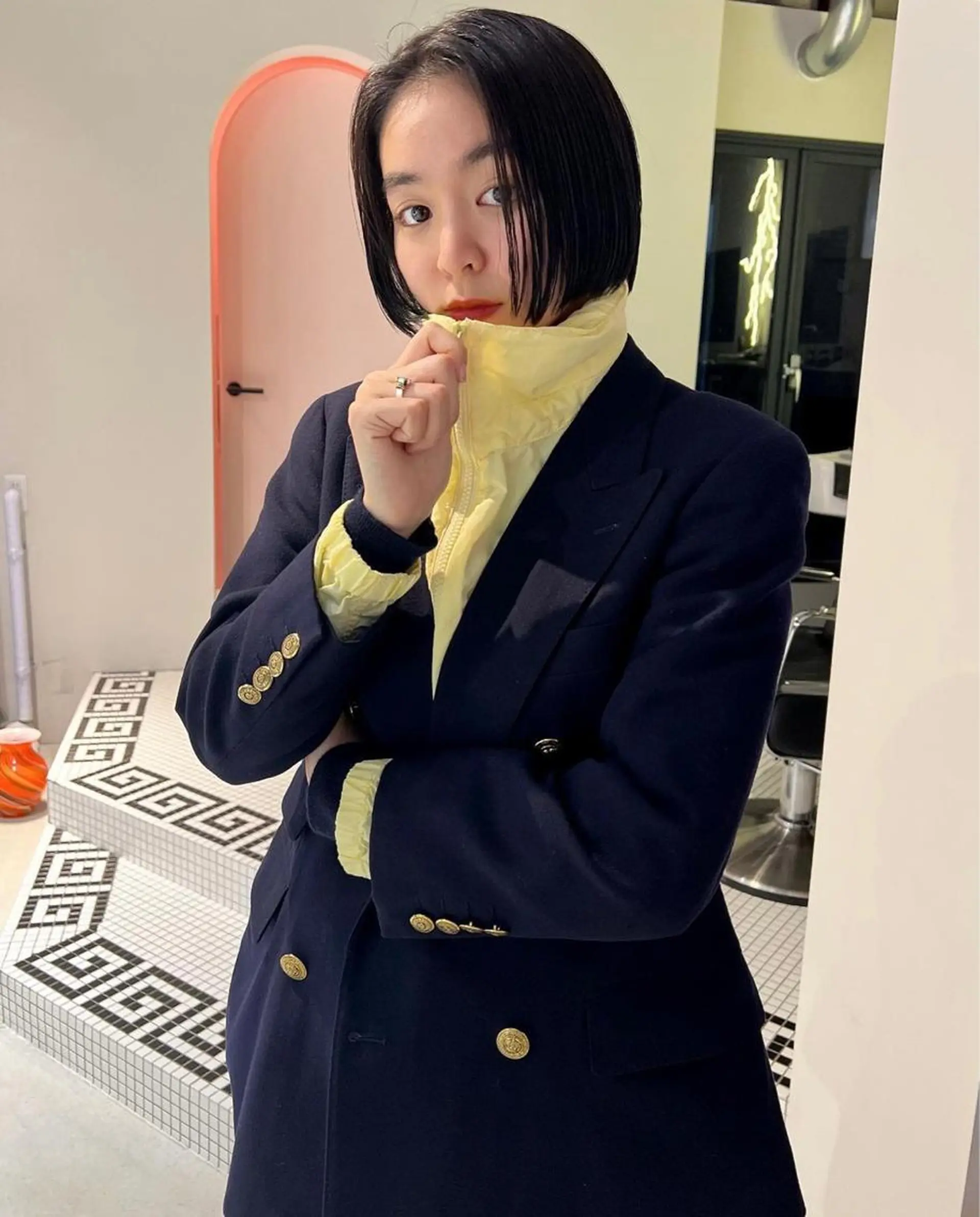 ショート カラー ボブ 丹治 一輝ボブ/ショートのヘアスタイル