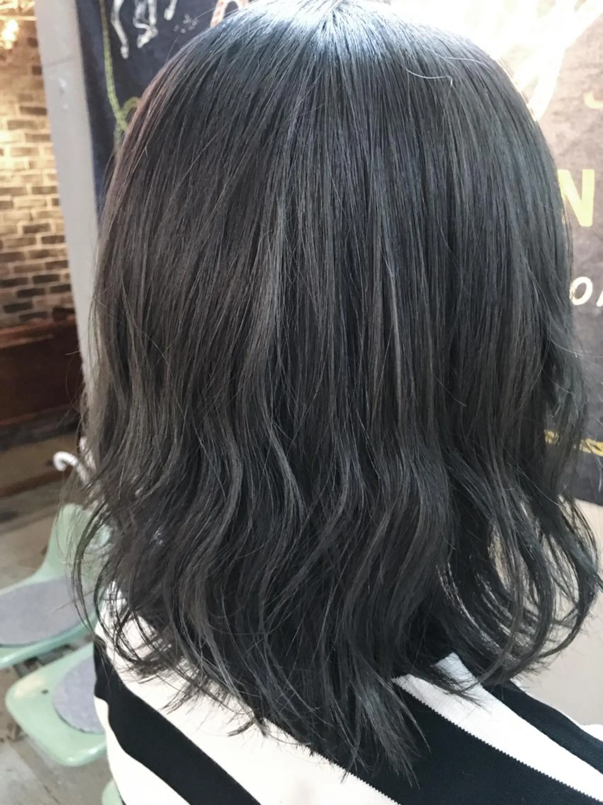 ミディアム カラー ヘアカラー トリートメント 代表 中島貴志のヘアスタイル